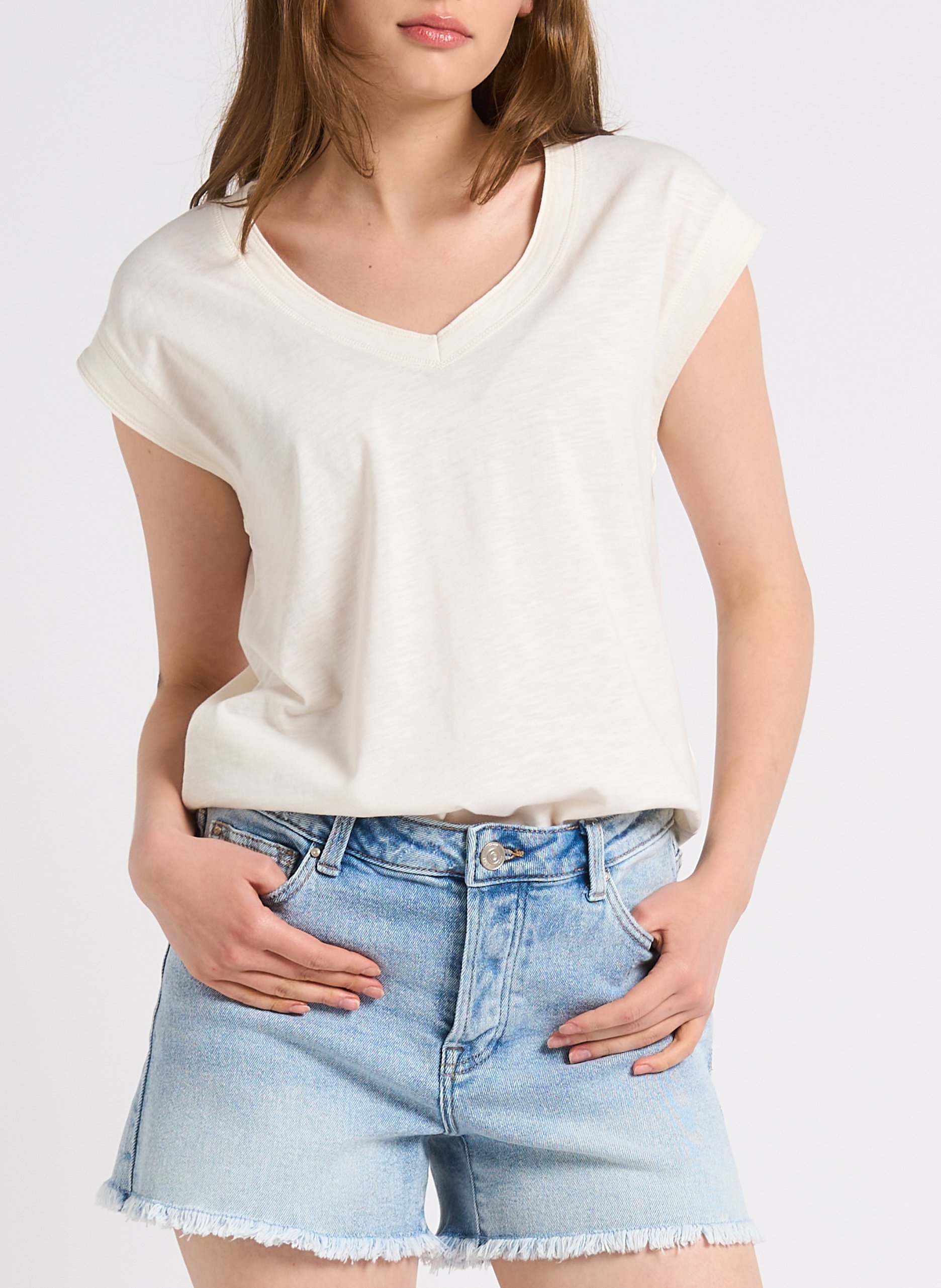 Débardeur chiné en coton MAISON 123