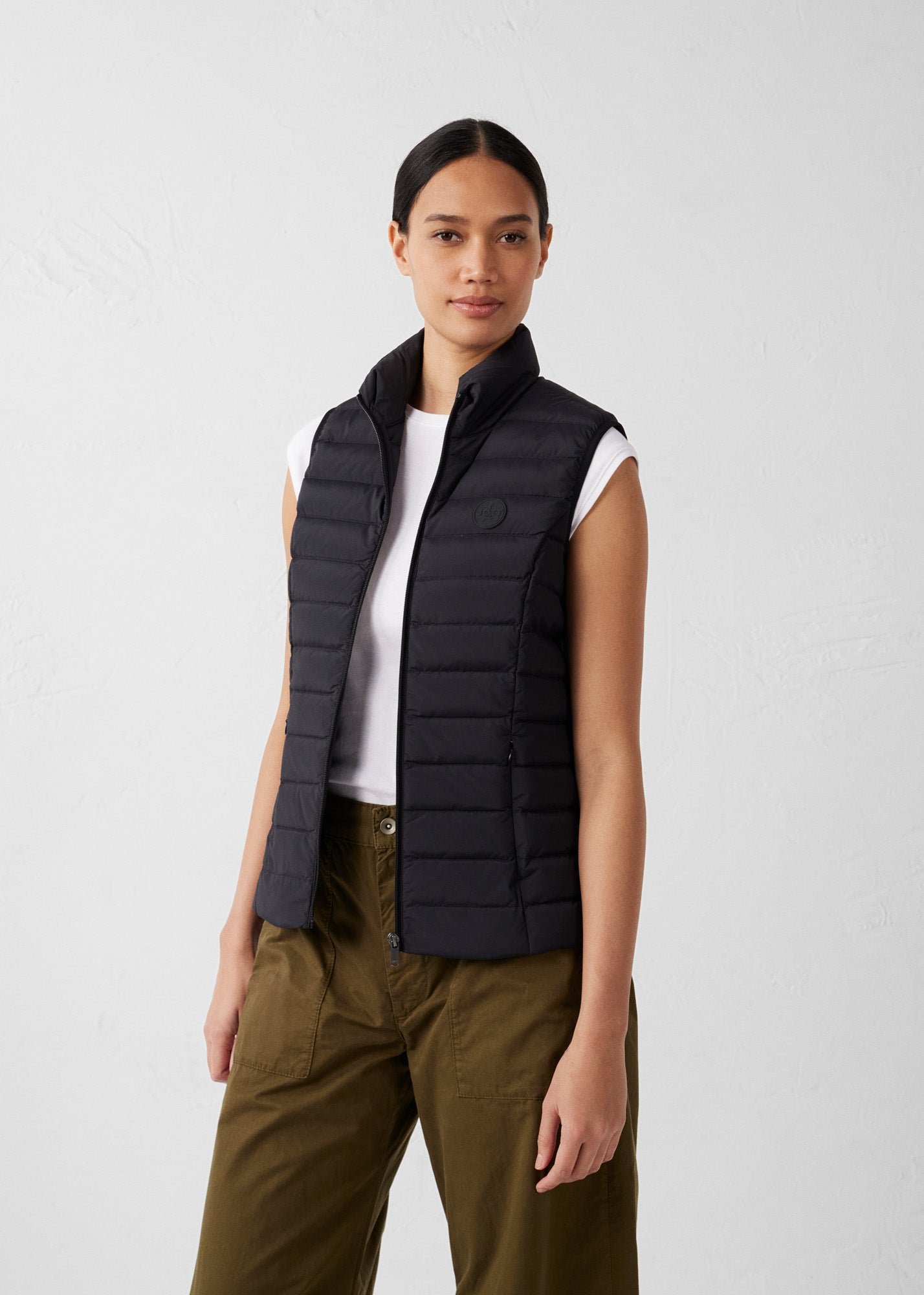 Doudoune sans manches stretch grenada JOTT Noir