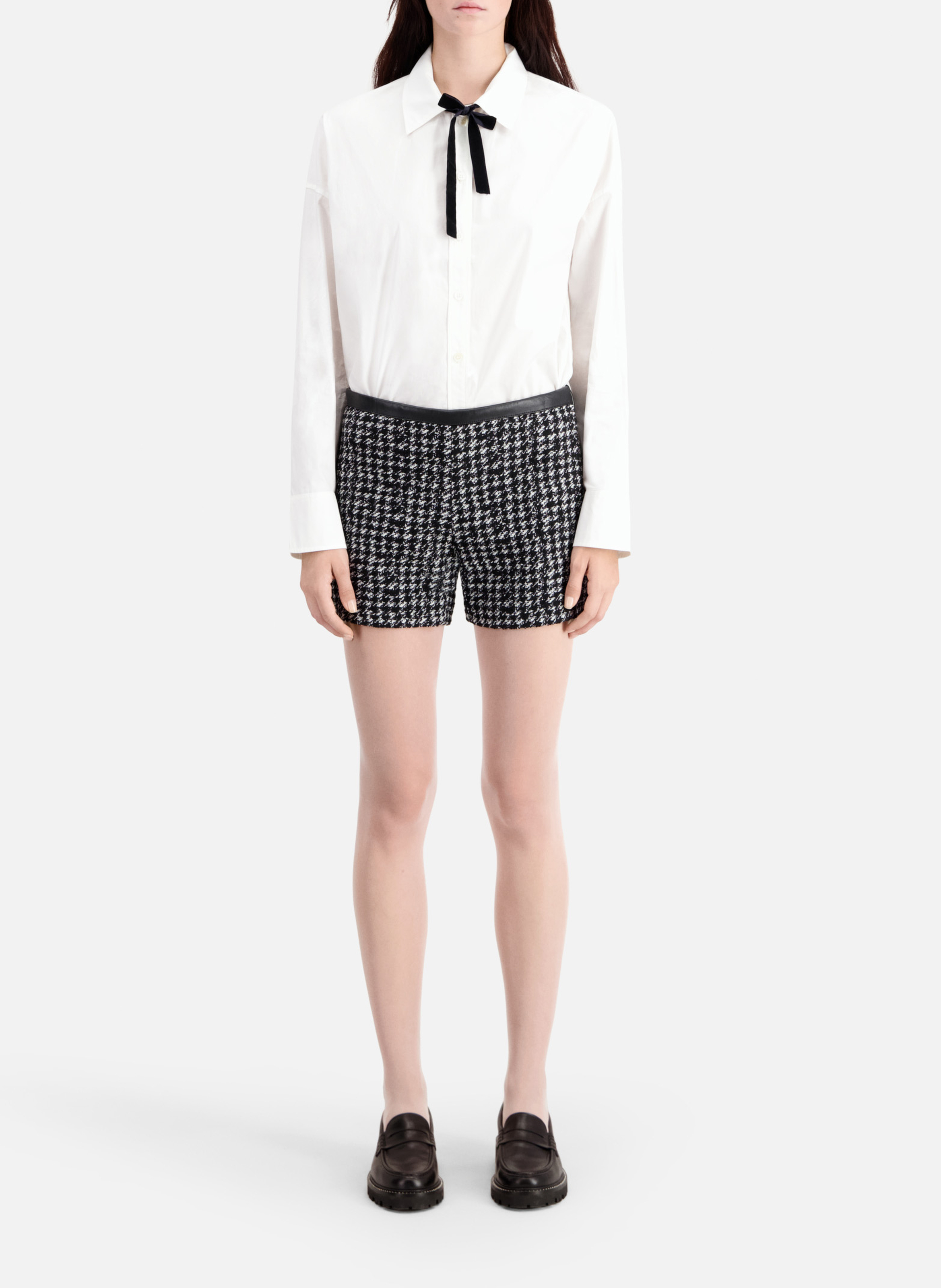Short court en tweed  THE KOOPLES Noir
