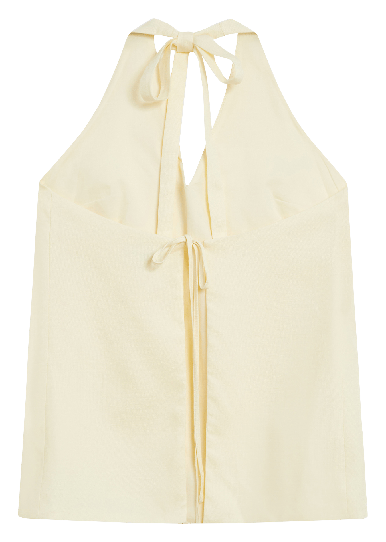 Top met V-hals GRACE ET MILA Geel