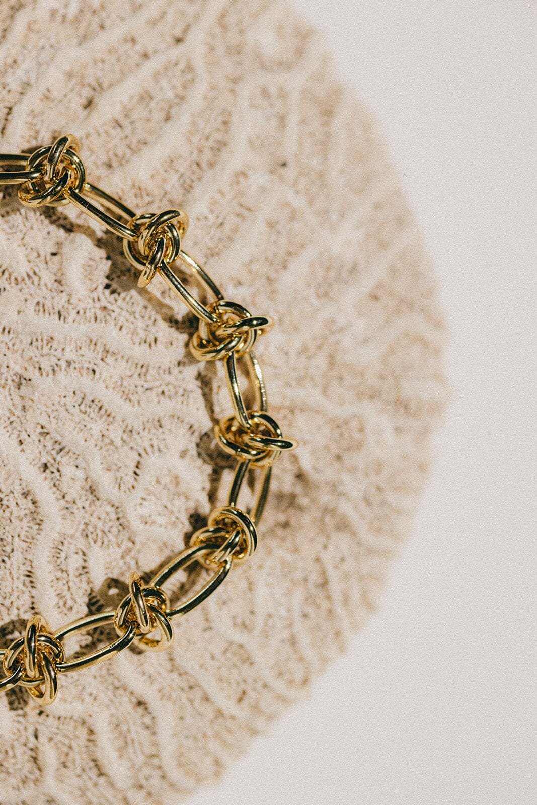 Fine gold bracelet Golden