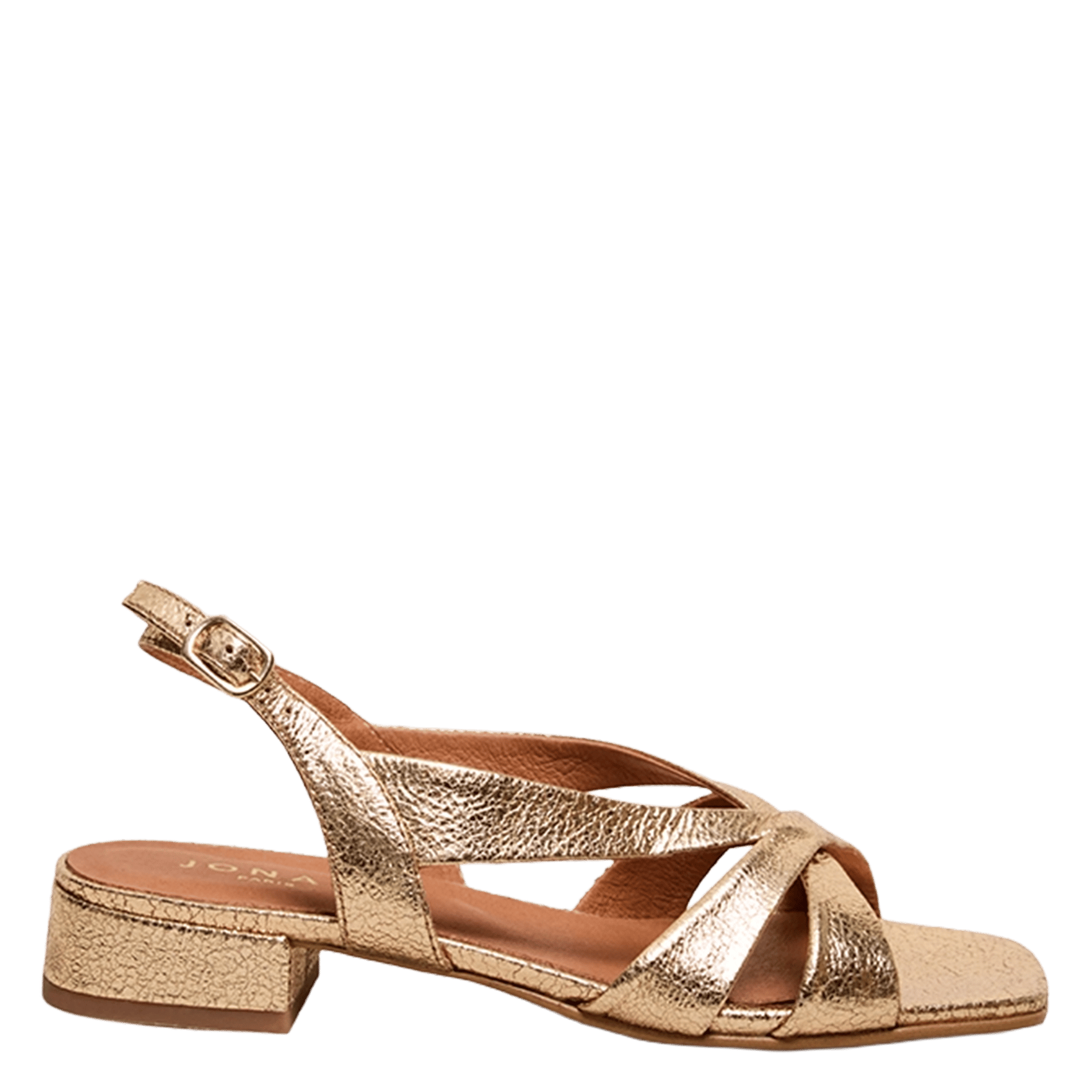 Sandali alti Cancun in pelle JONAK Dorato