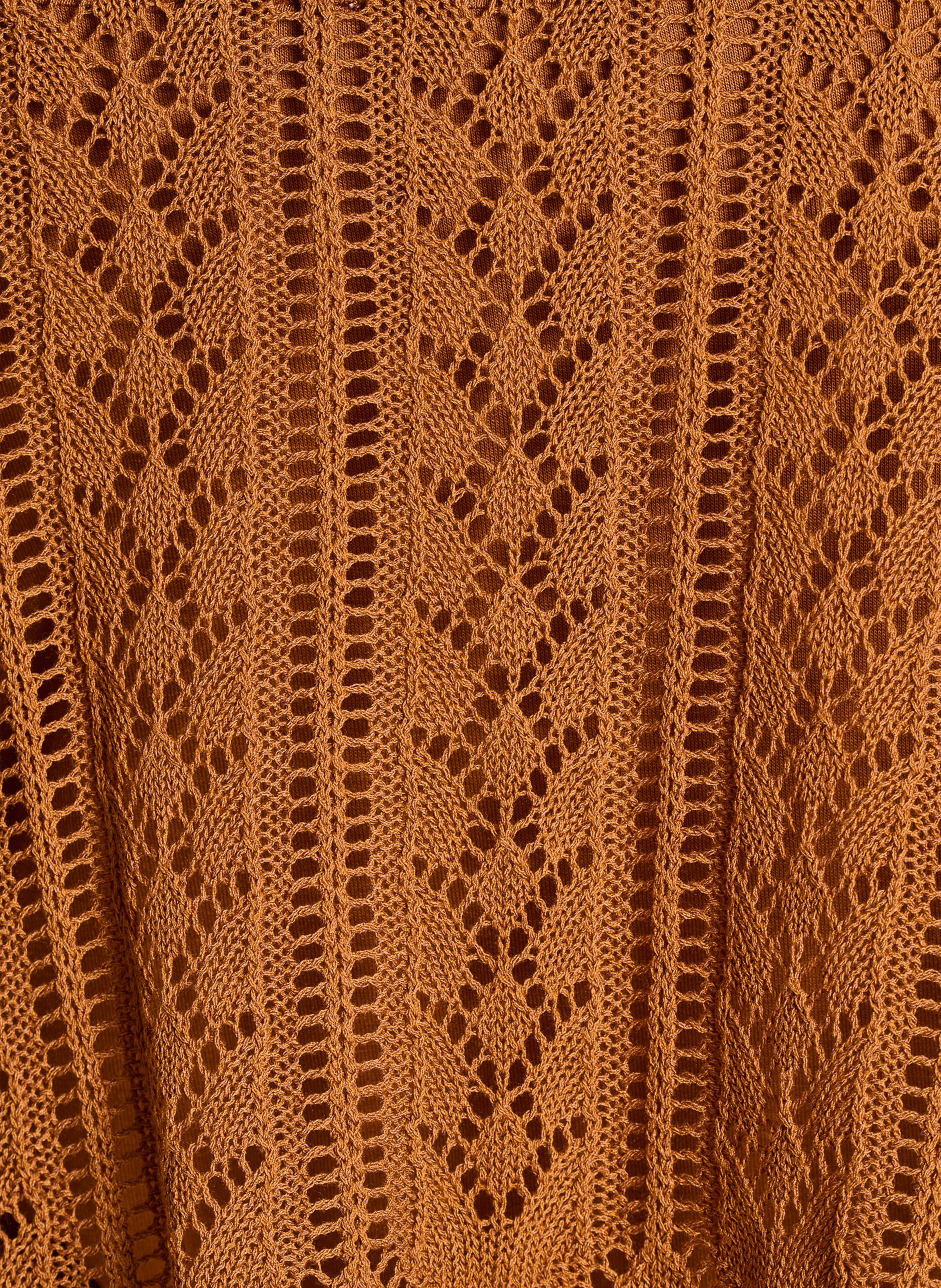 Oversized boat-neck sweater  LA FEE MARABOUTEE Brown