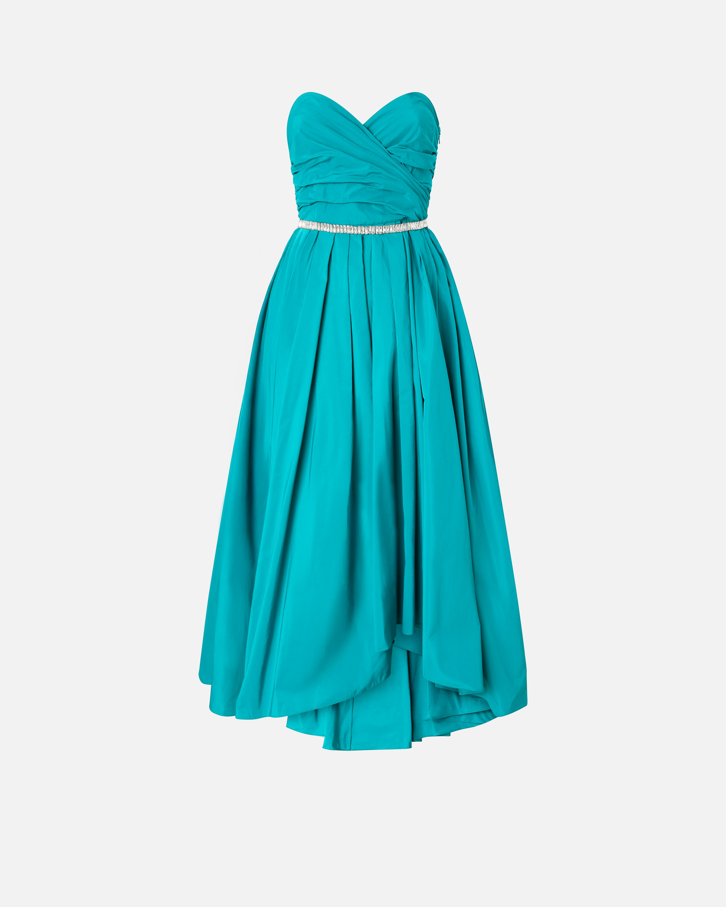 Élégante robe longue avec fine ceinture bijou PINKO Vert