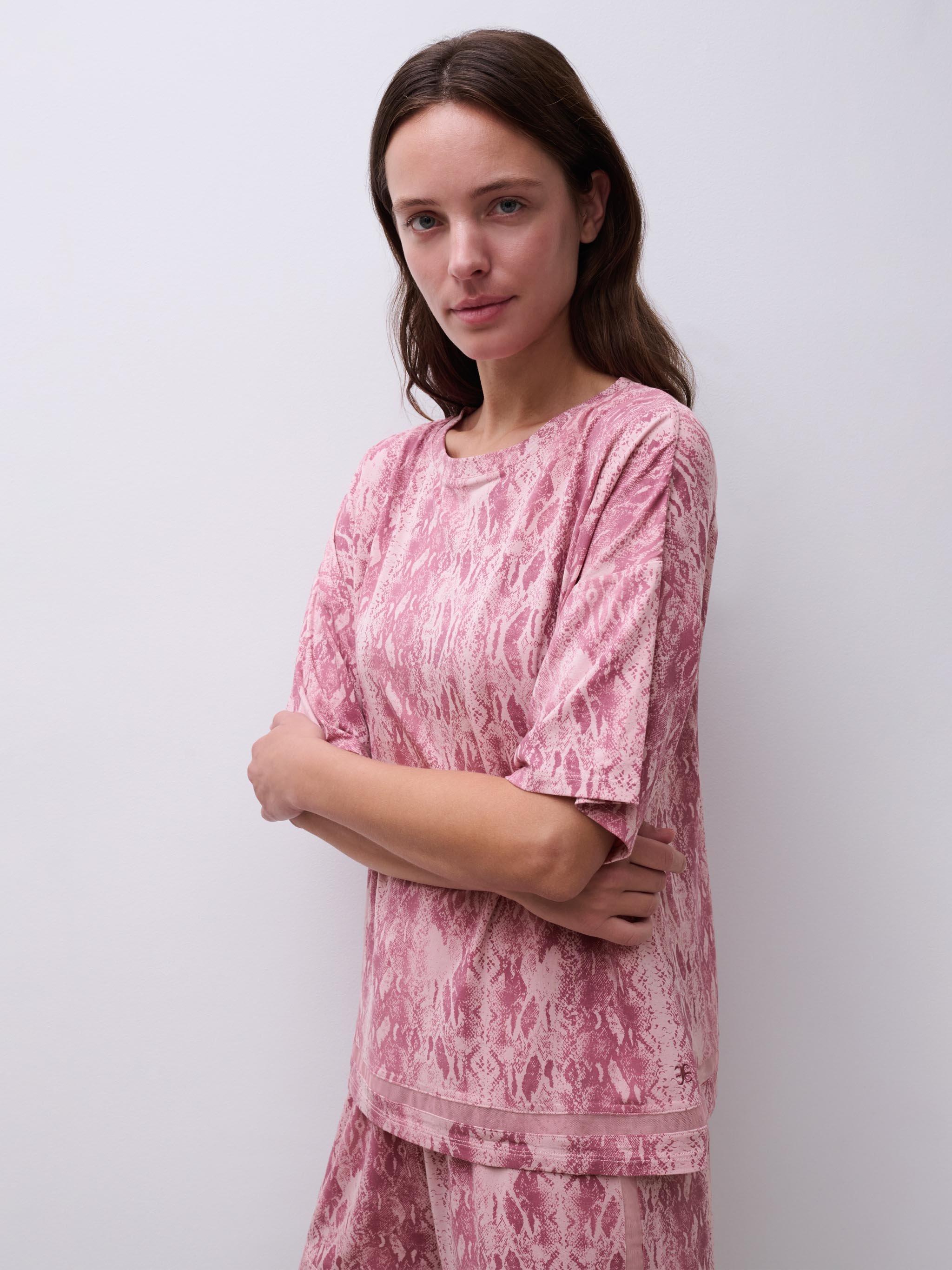T-shirt manches courtes CHANTELLE Rose