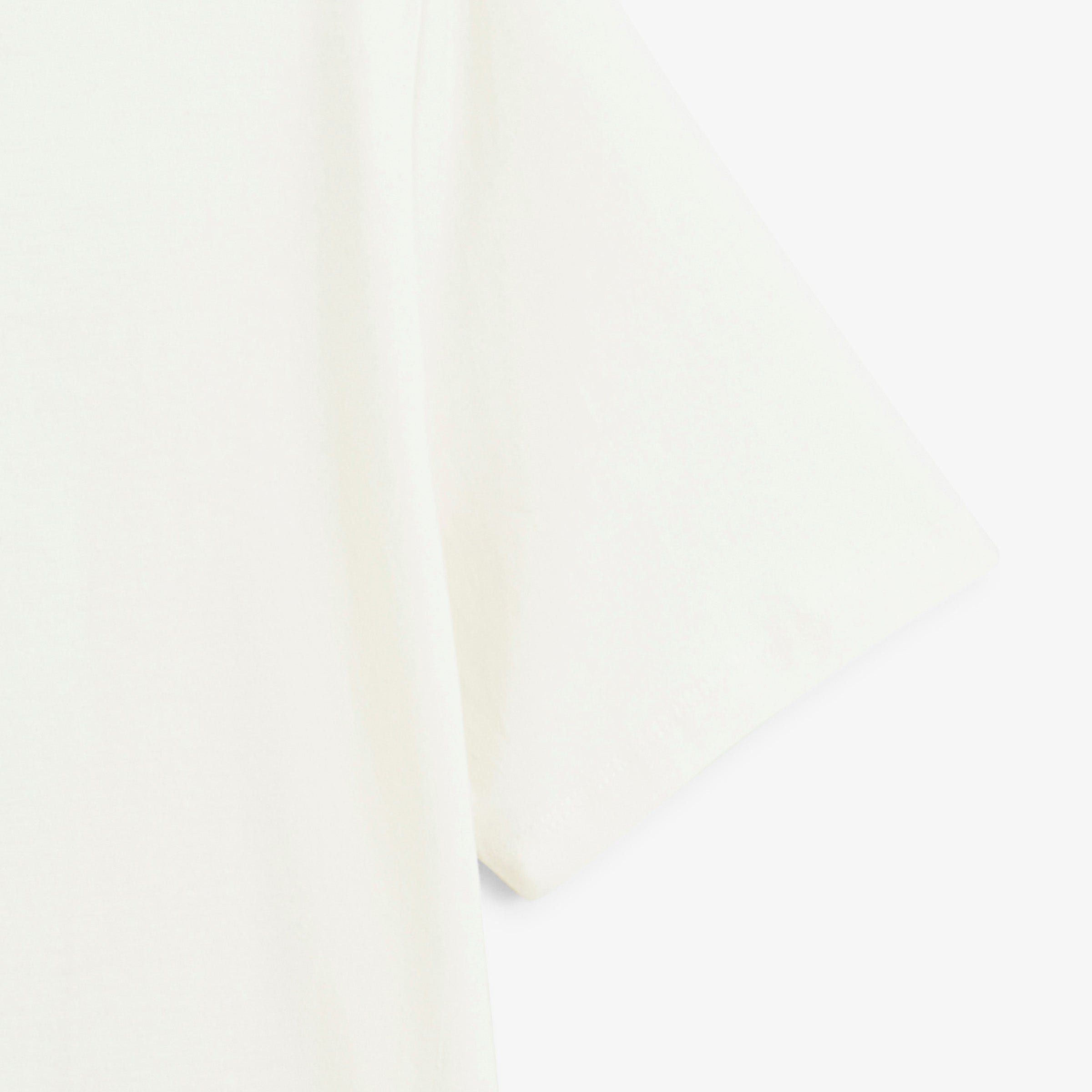 Short-sleeved T-shirt with printed back squad. SERGE BLANCO White