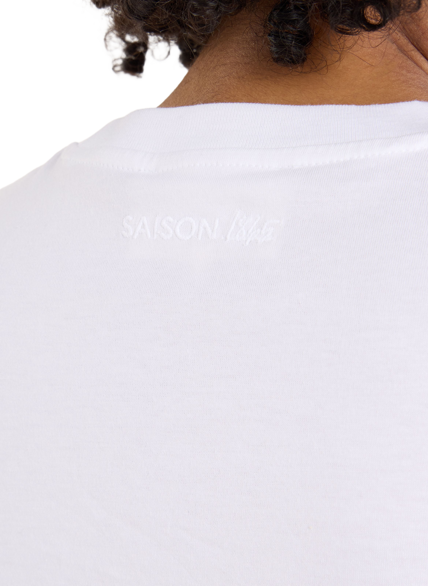 Short acla cotton t-shirt | White SAISON 1865 Women