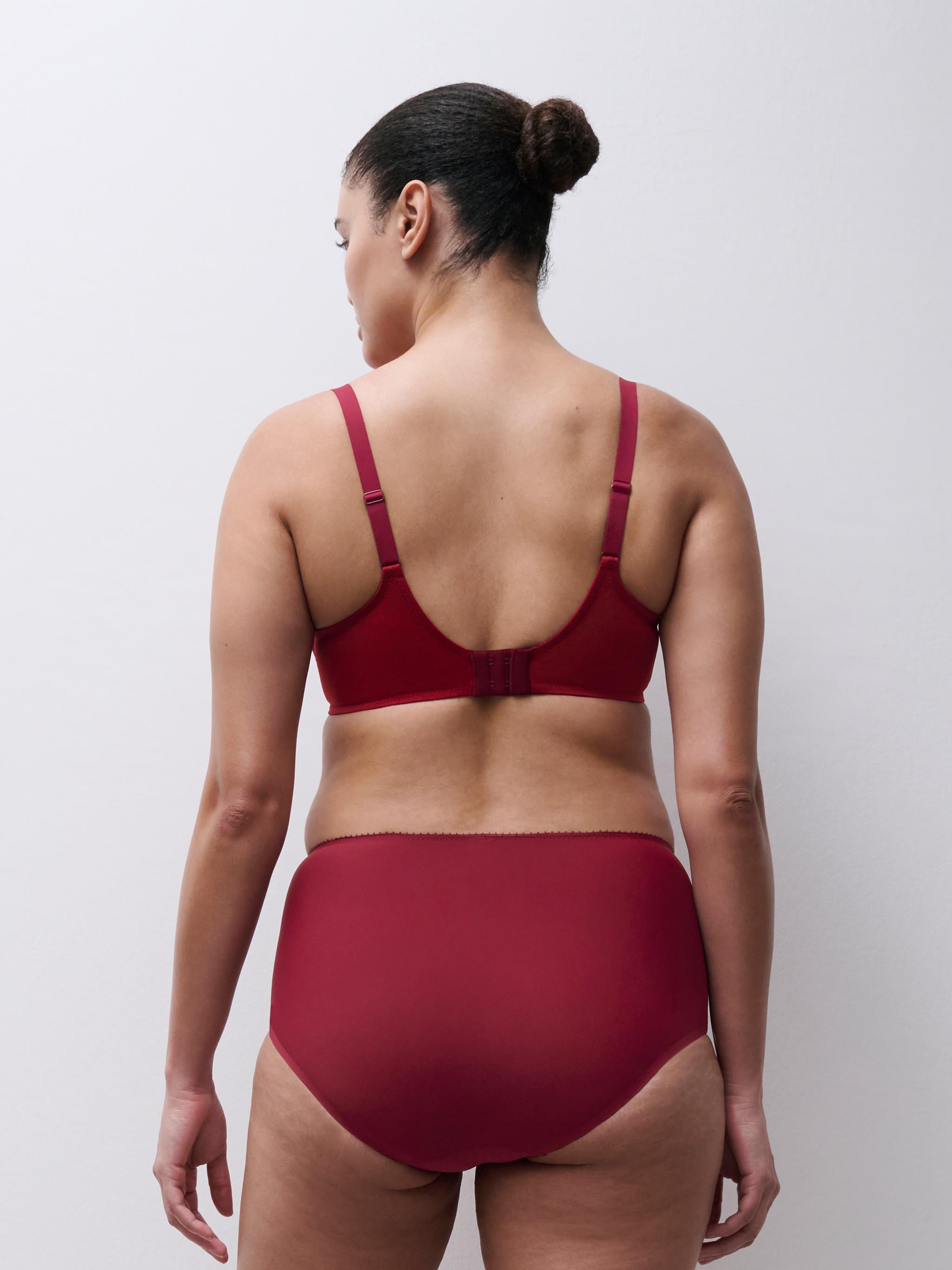 Dark Fold panties CHANTELLE Red
