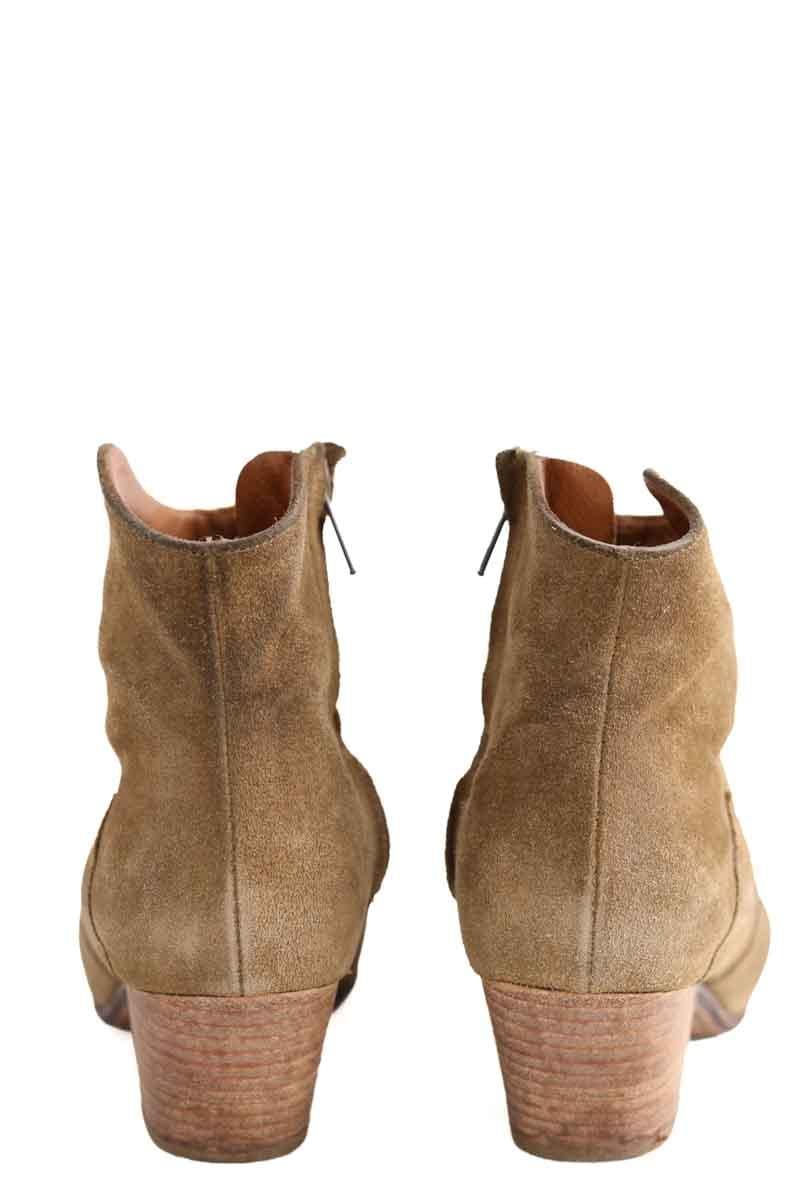 Ankle boots ISABEL MARANT ÉTOILE - SECONDE MAIN Khaki