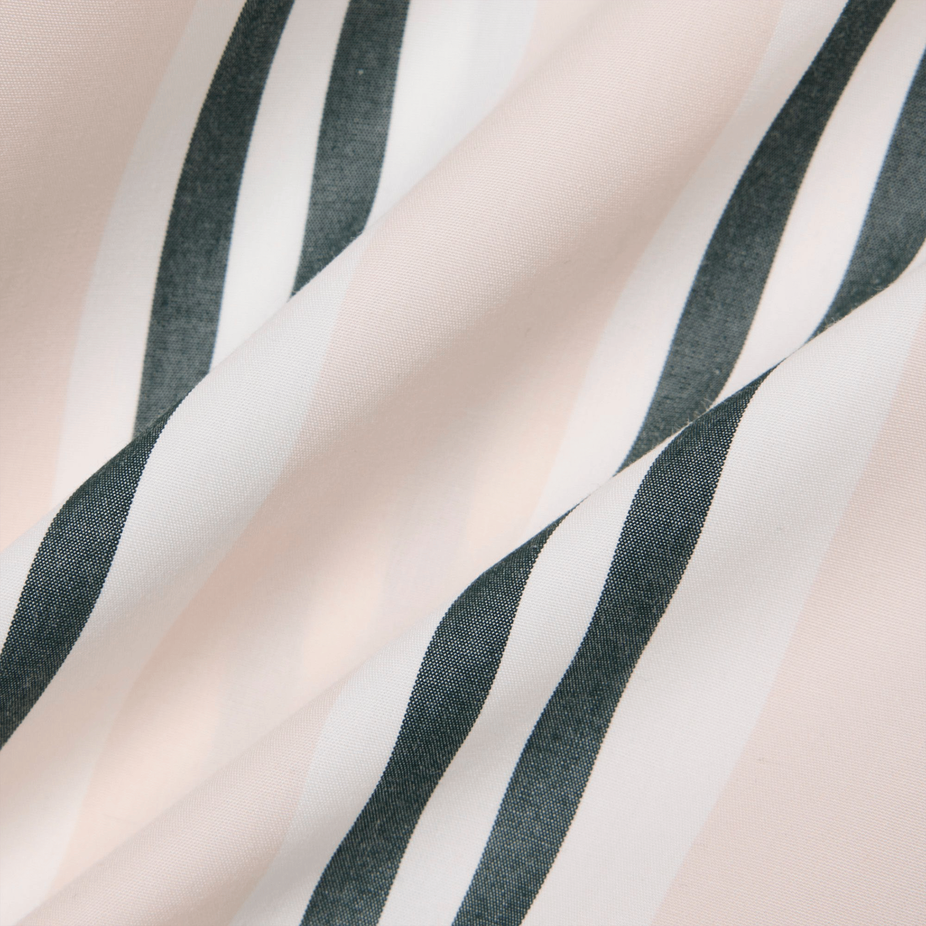 Chemise oversize col classique rayée en coton LACOSTE Multicolore