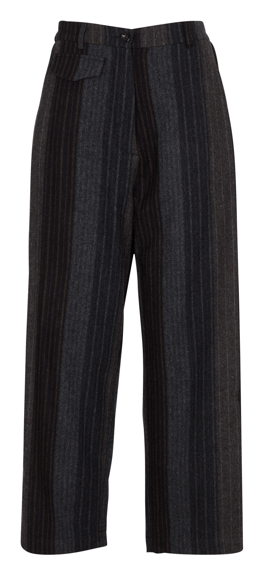 Weite Hose aus Wollmix HOD PARIS Grau