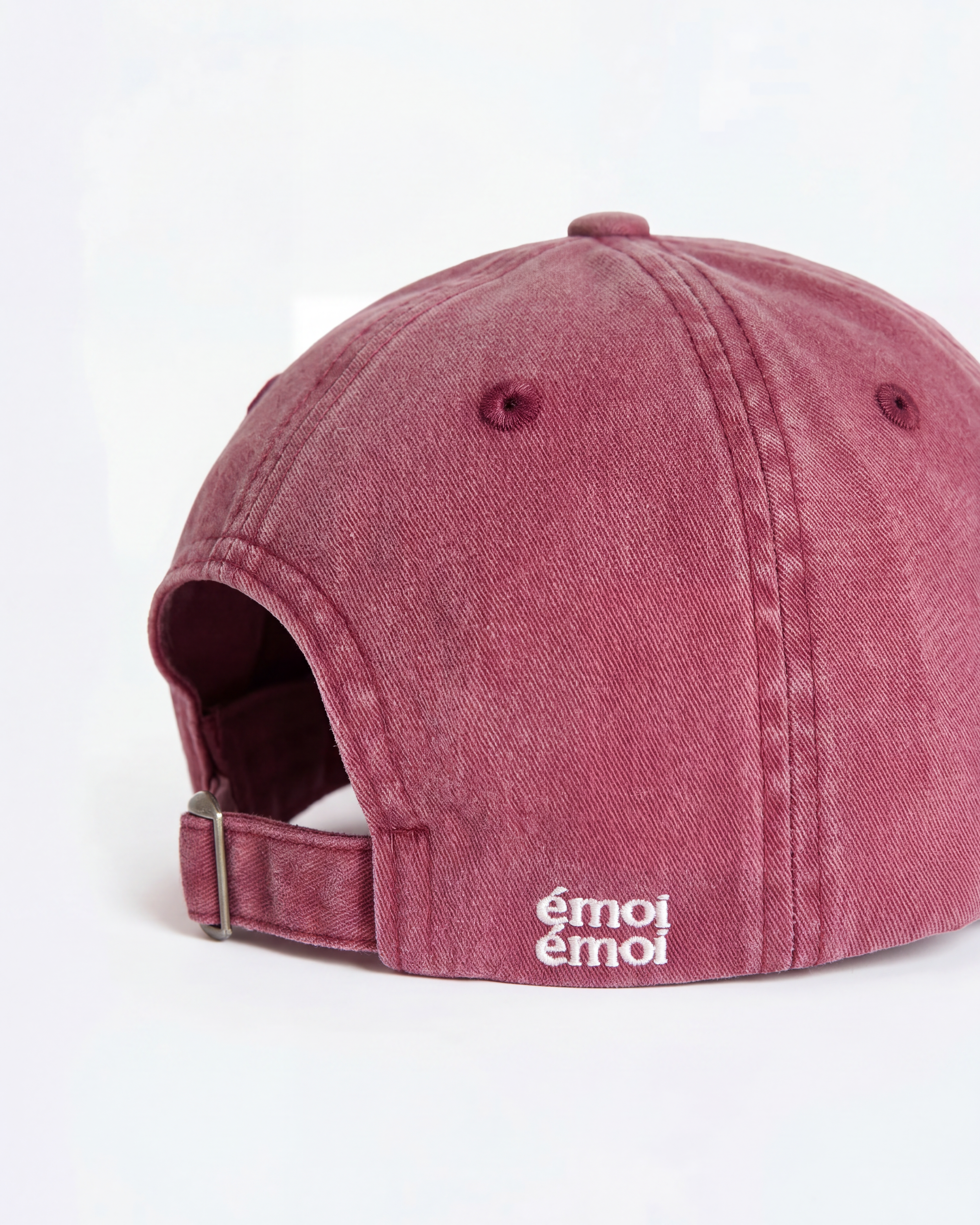 Embroidered artichoke heart cap EMOI EMOI Red