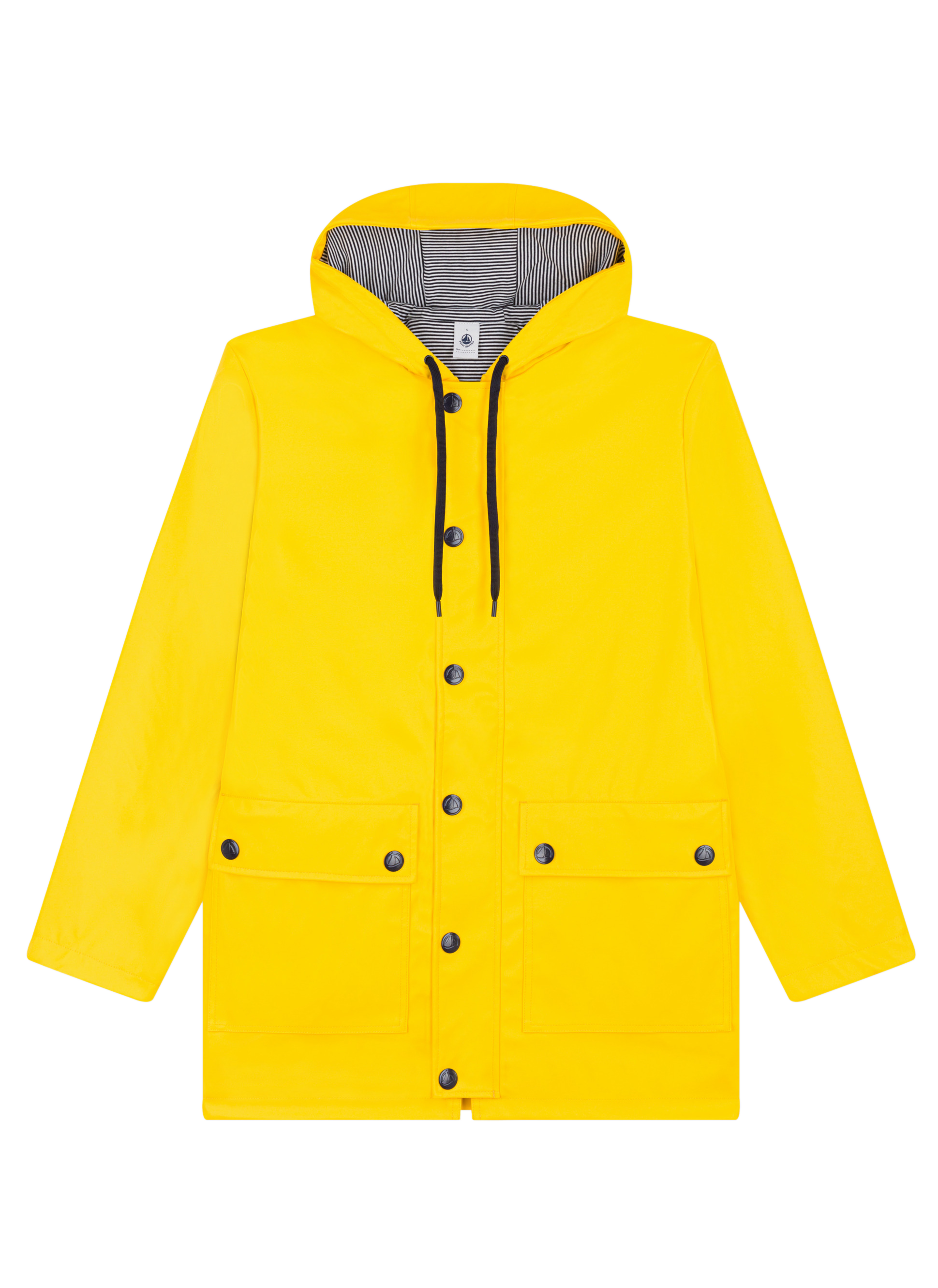 Imperméable à capuche Jaune