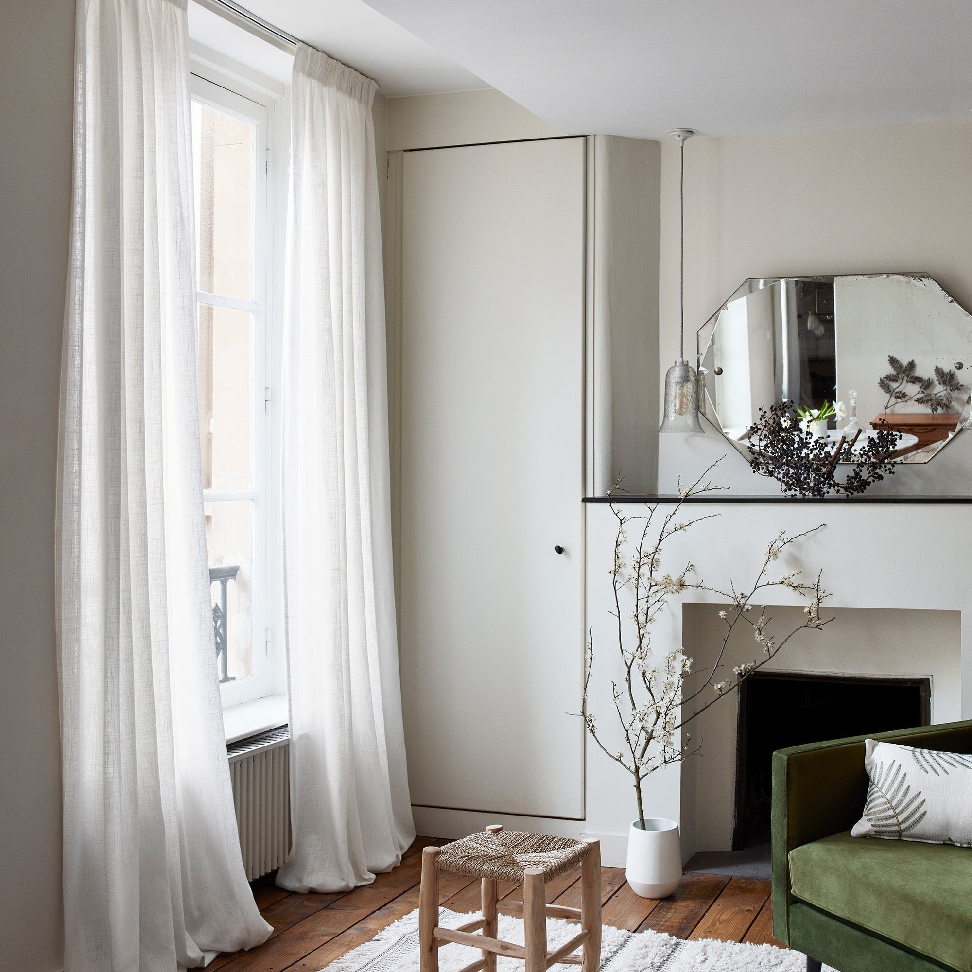 Curtain with gathering tape MADURA