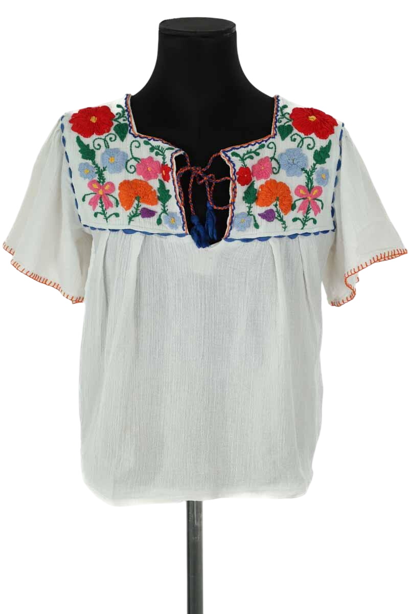 Cotton blouse ANTIK BATIK - Seconde Main White