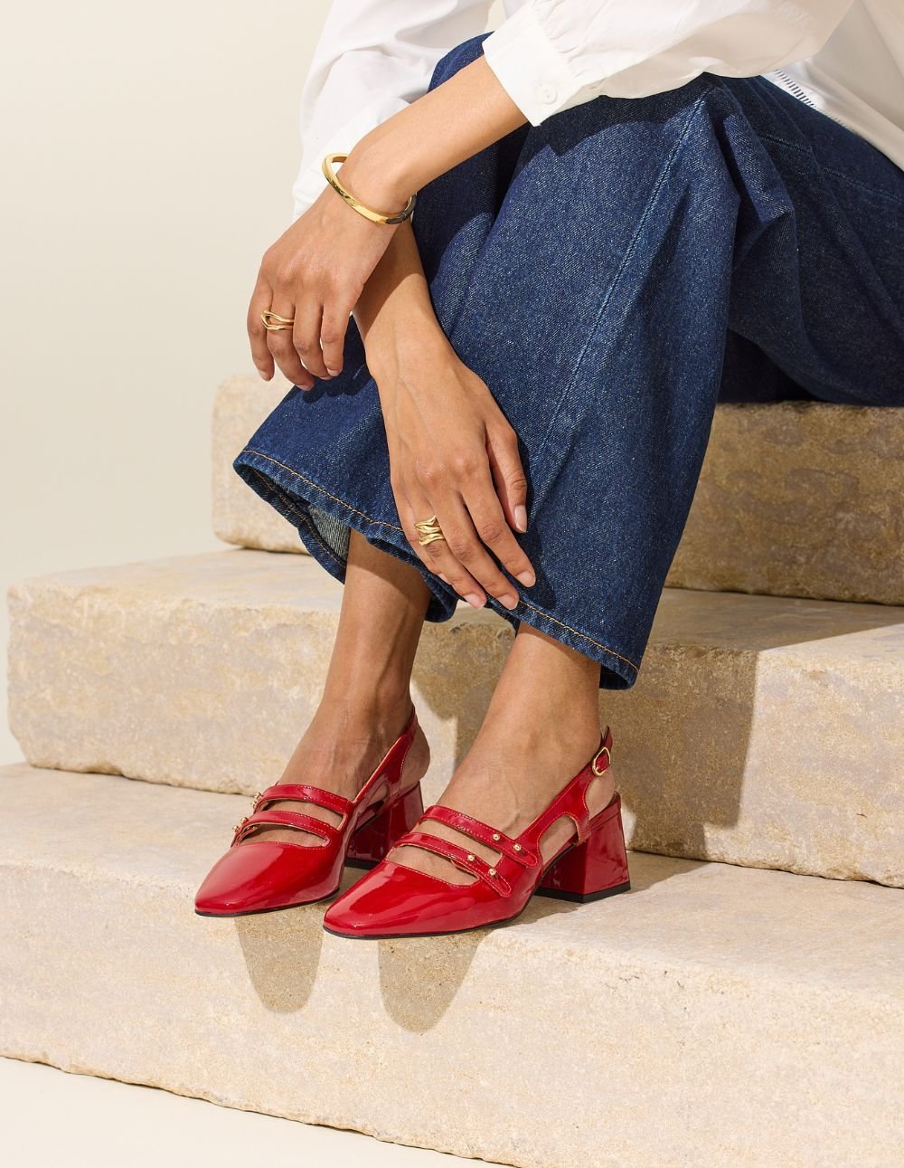 Escarpins ODAJE EX. M.MOUSTACHE Red