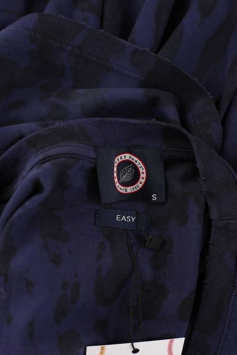 Cotton T-shirt SWEET PANTS - Seconde Main Blue