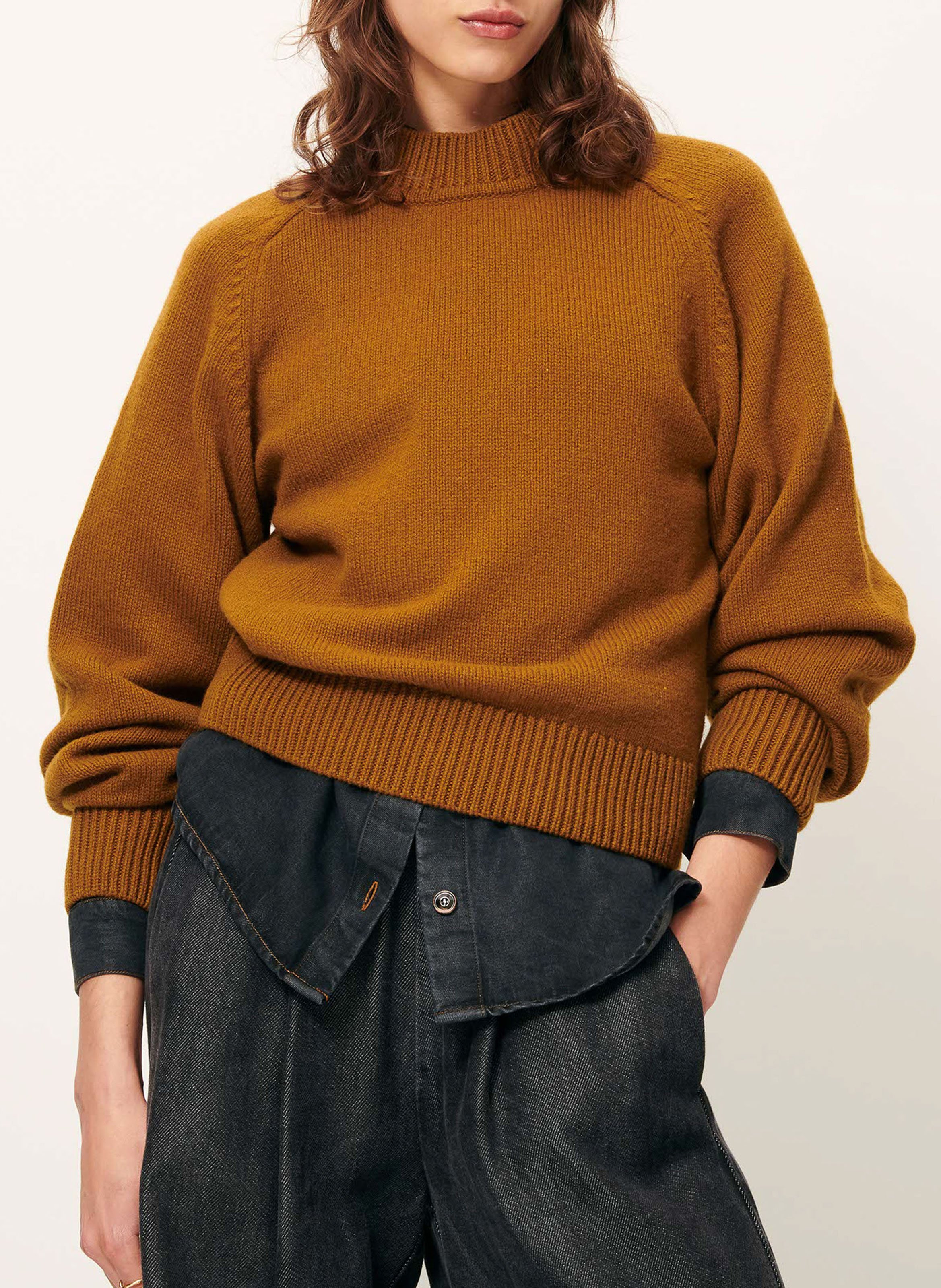 Straight wool-blend sweater SESSUN