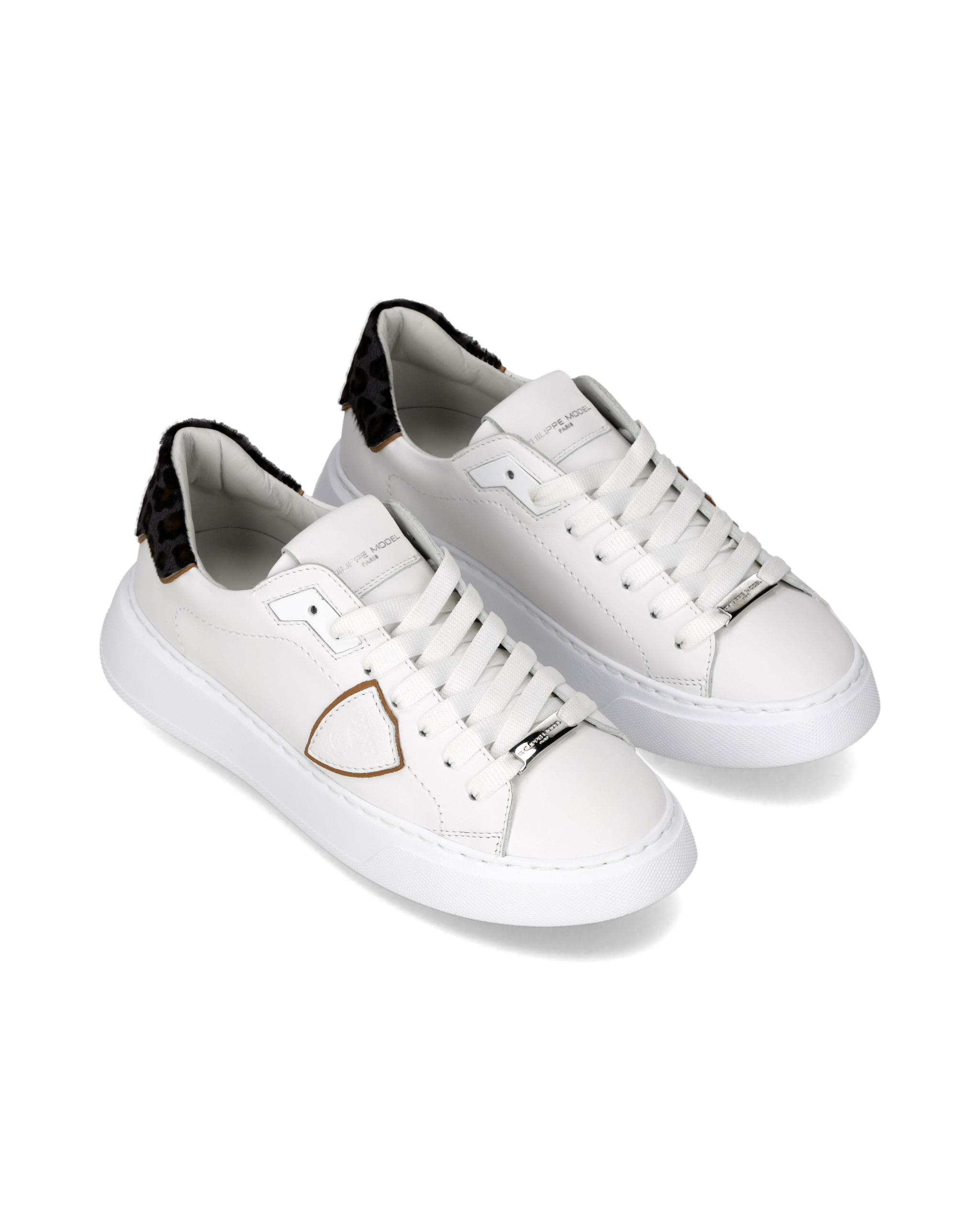 Tennis Temple Sneakers. PHILIPPE MODEL White