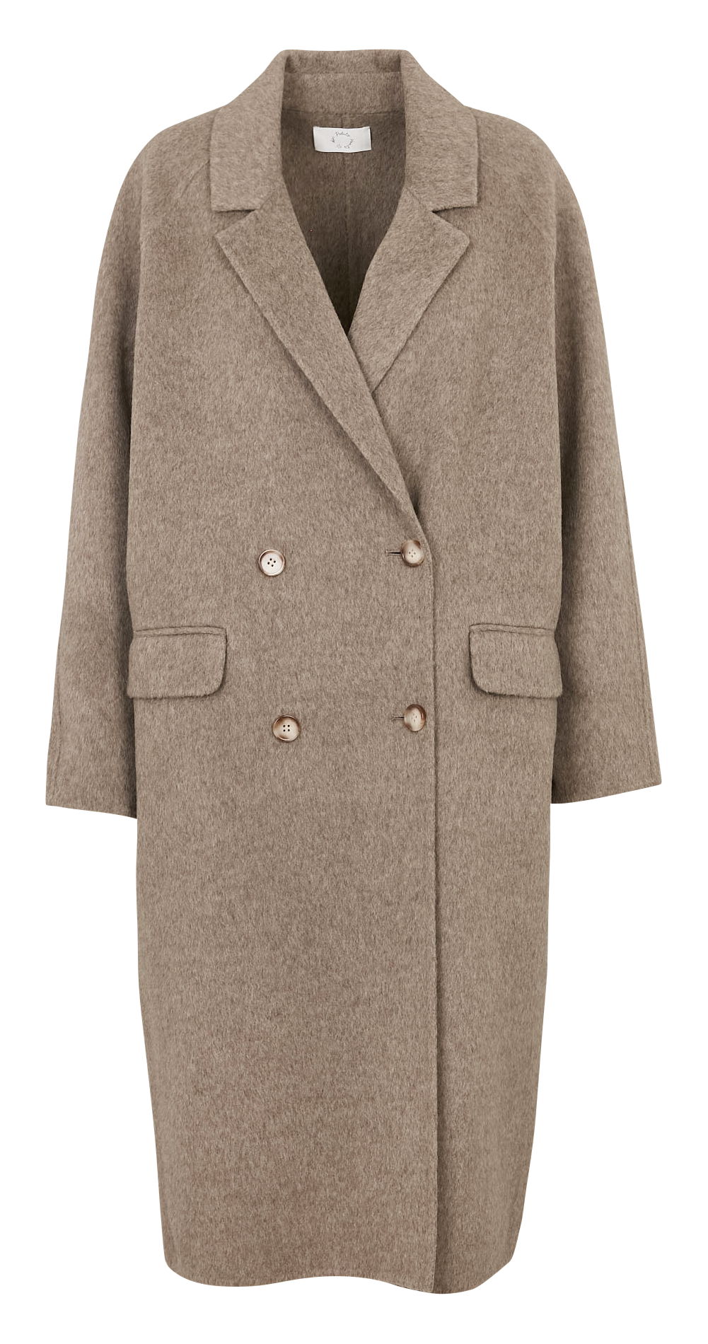 Algon oversized wool coat DES PETITS HAUTS Beige