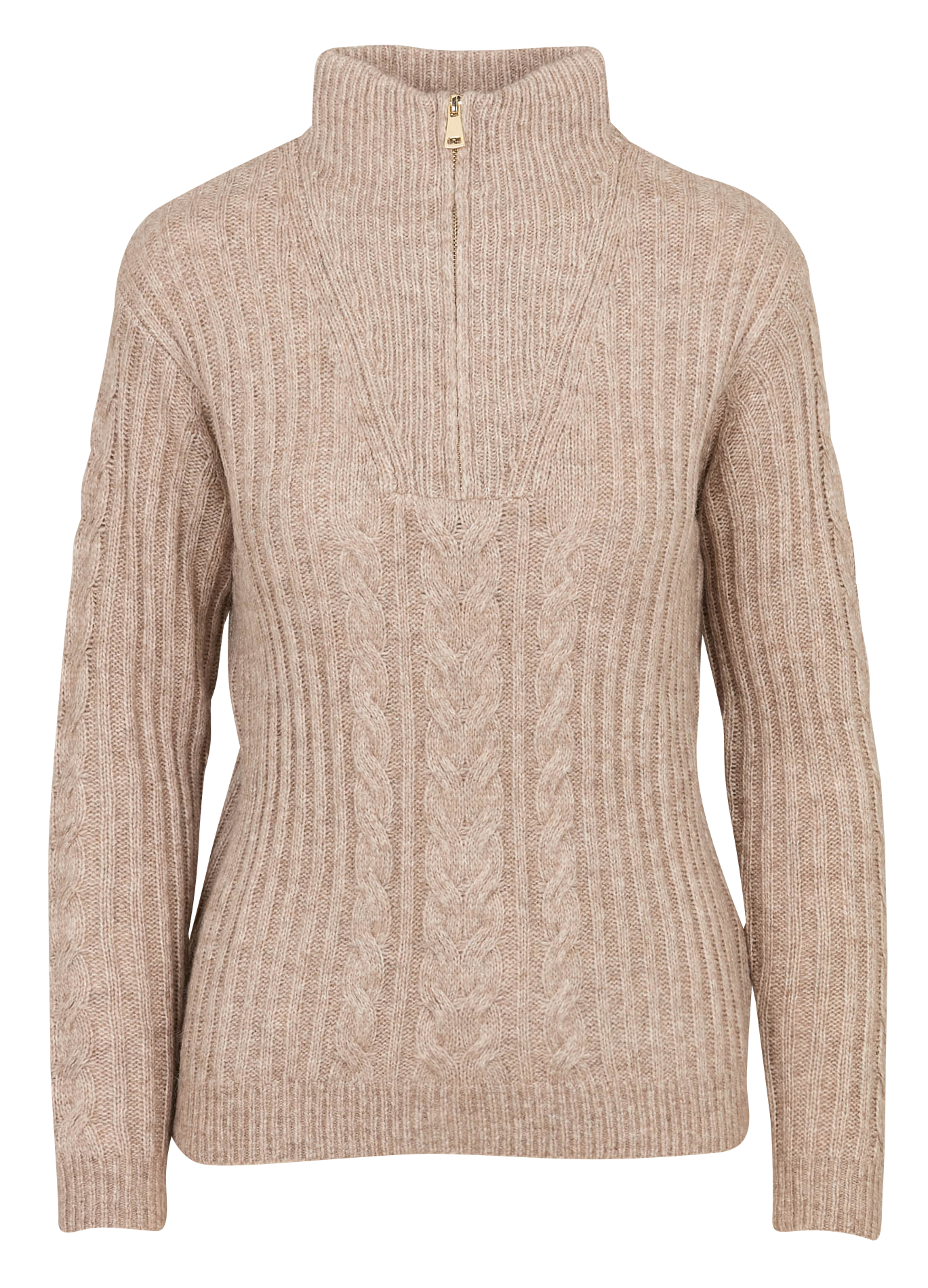 Gerade geschnittener Strickpullover SUD EXPRESS Braun