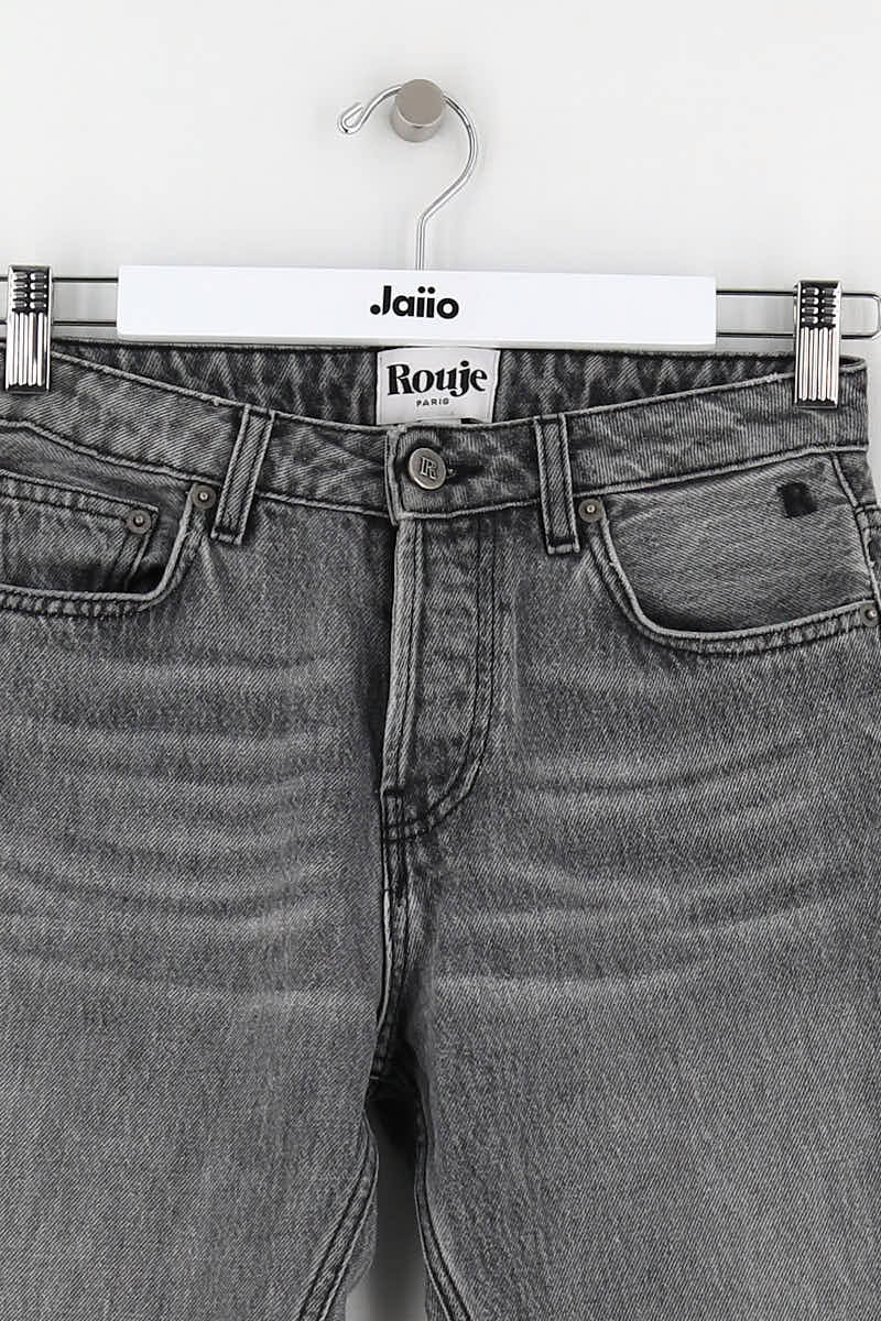 Boot-cut jeans ROUJE - Seconde Main Grey