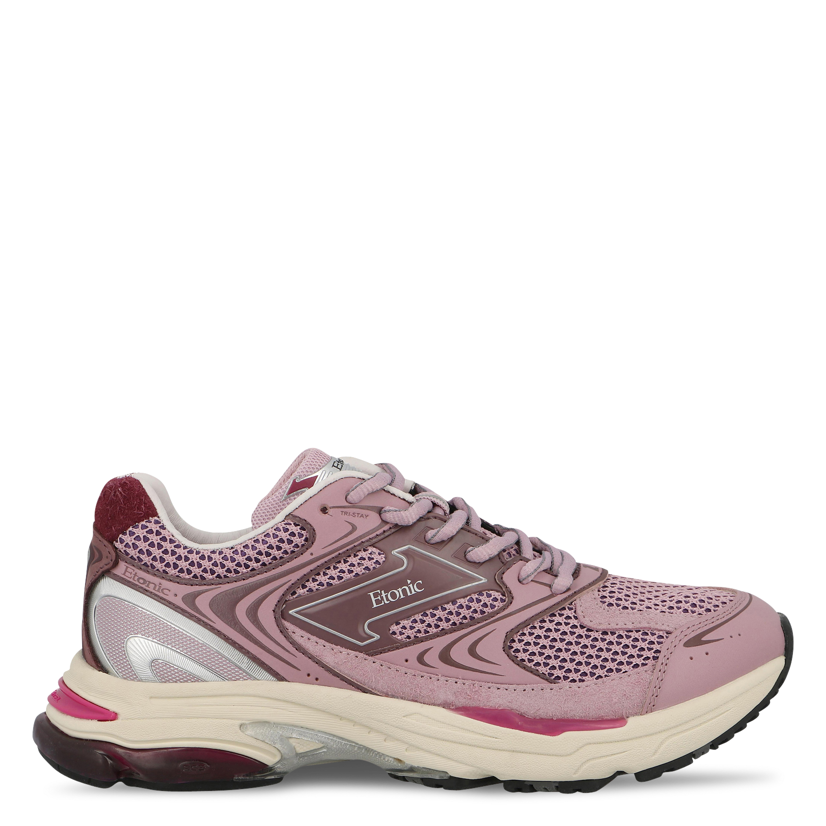 Baskets basses bi-matière ETONIC Violet