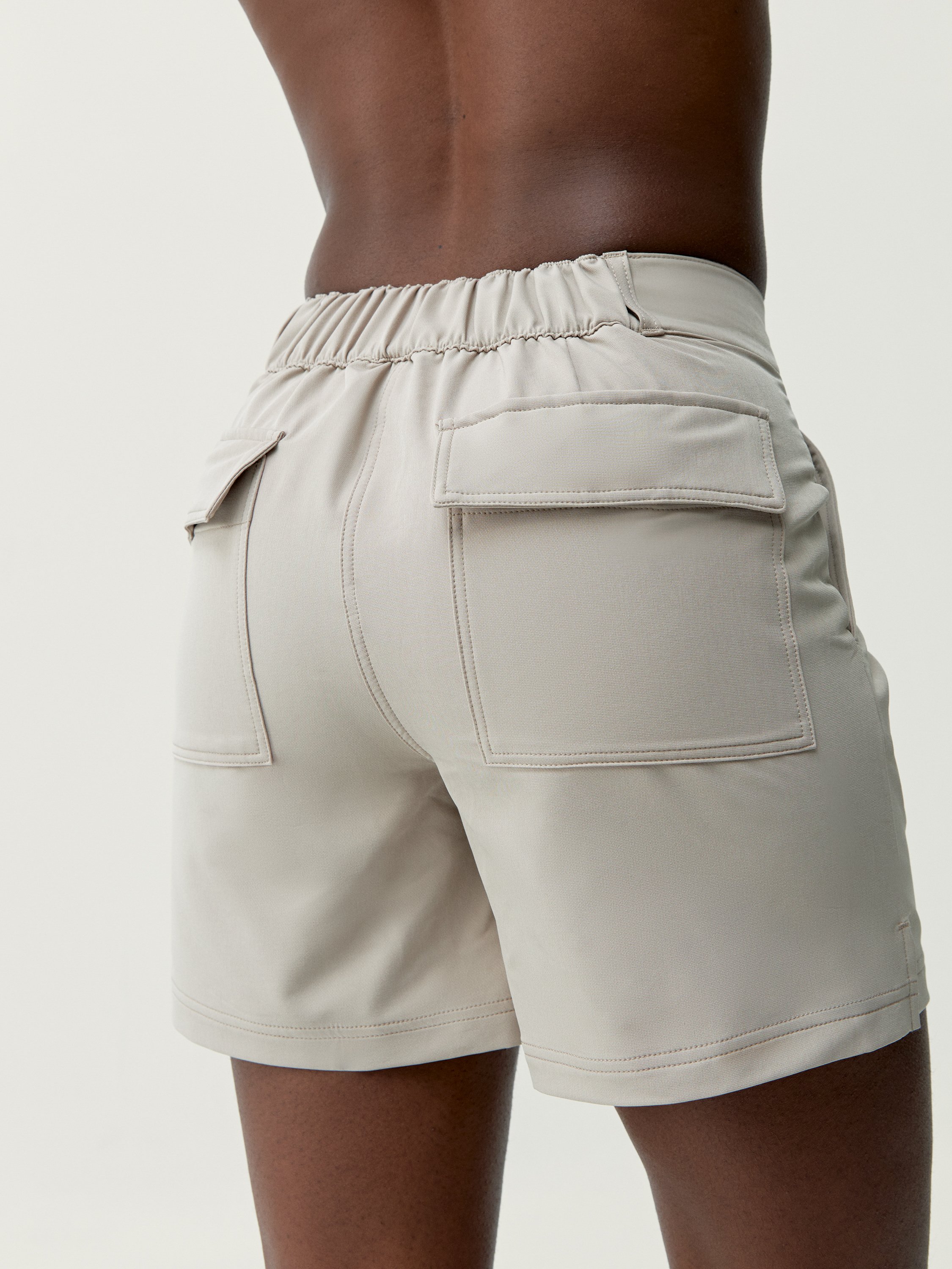Women's Short Sports Cycling TRECK Beige