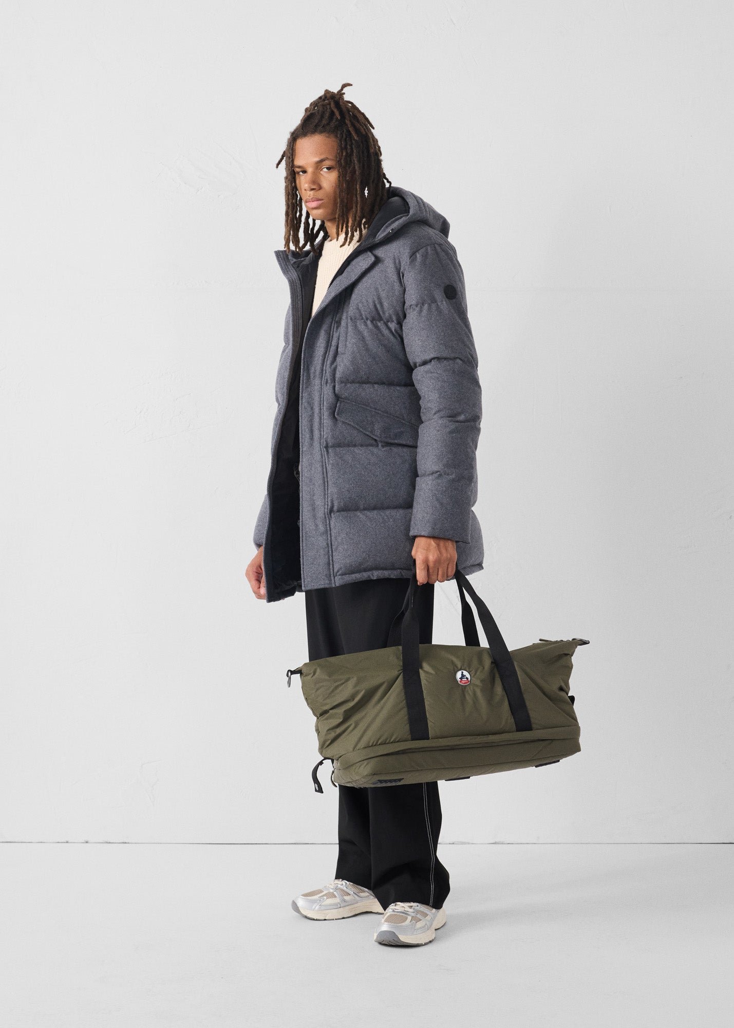 Waterproof expandable tarmac weekend bag JOTT Green