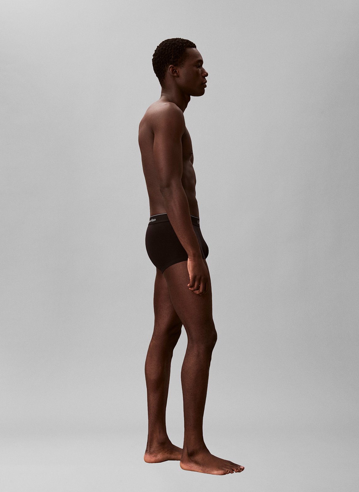 Setje met 3 boxershorts | katoenblend CALVIN KLEIN UNDERWEAR Zwart