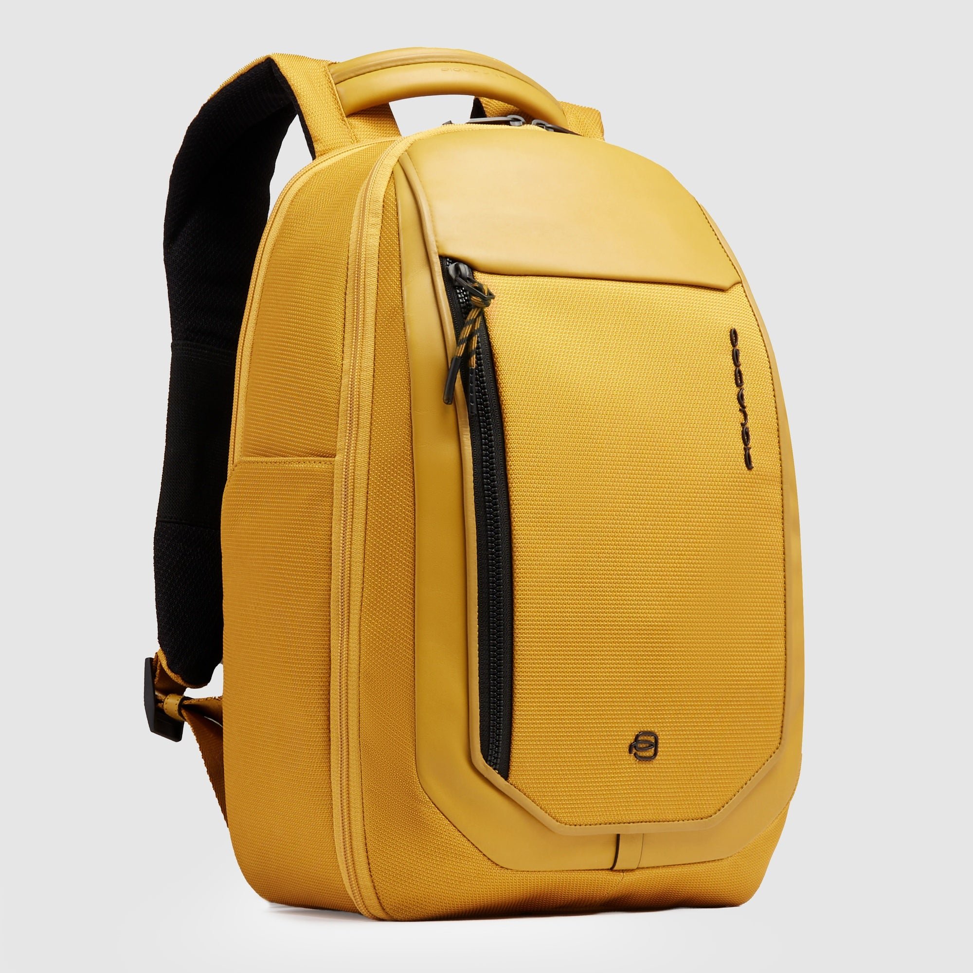 14" Laptop Travel Backpack PIQUADRO Yellow
