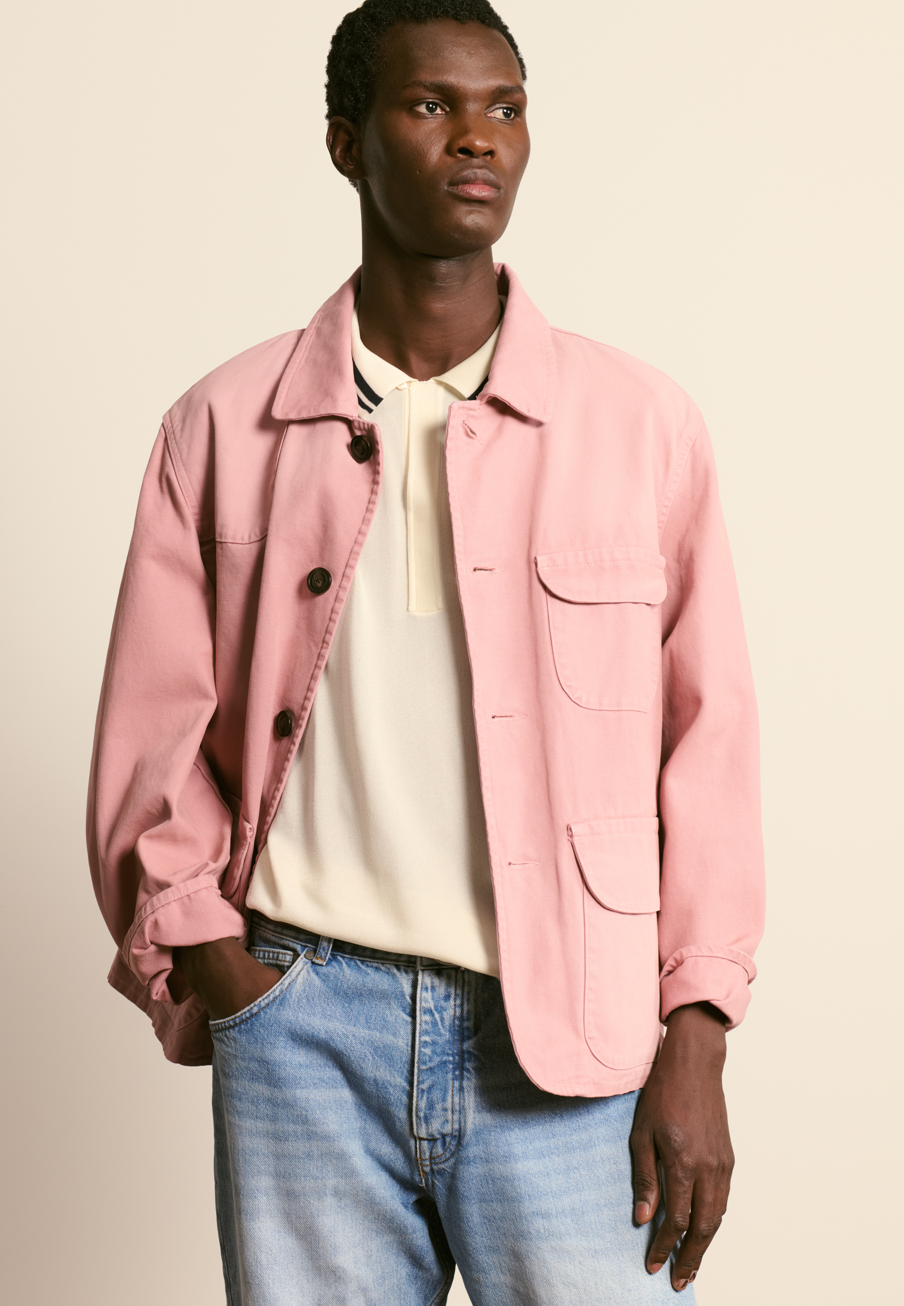 Light thread polo MAISON MONTAGUT