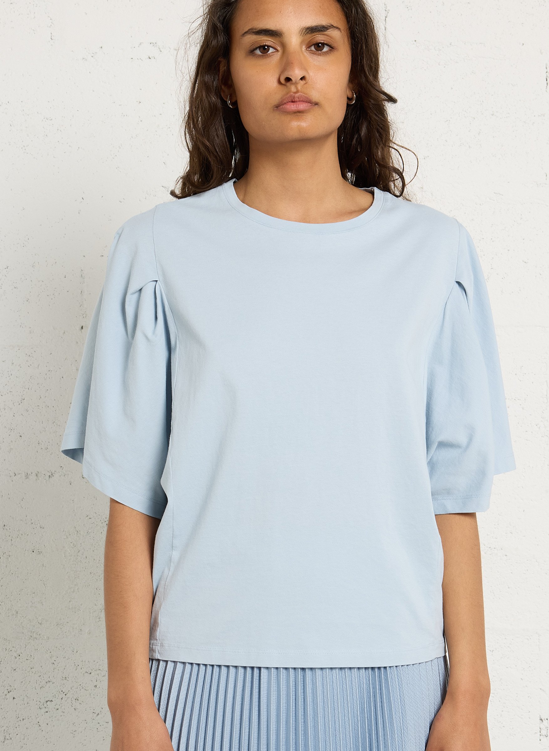 Oversize-T-Shirt aus Baumwolle mit Rundhalsausschnitt MAISON 123