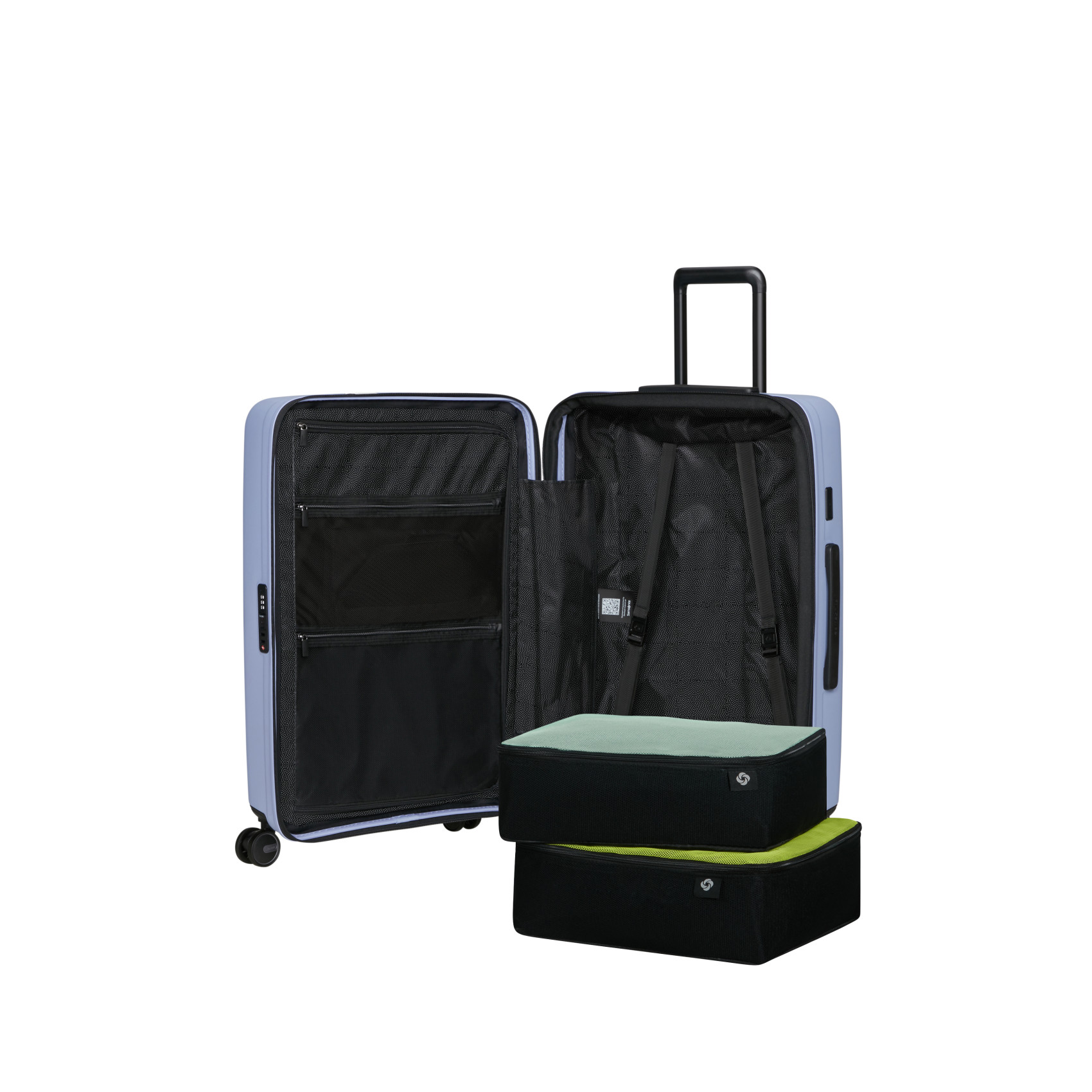 Restackd 4-wheel suitcase size M SAMSONITE Purple