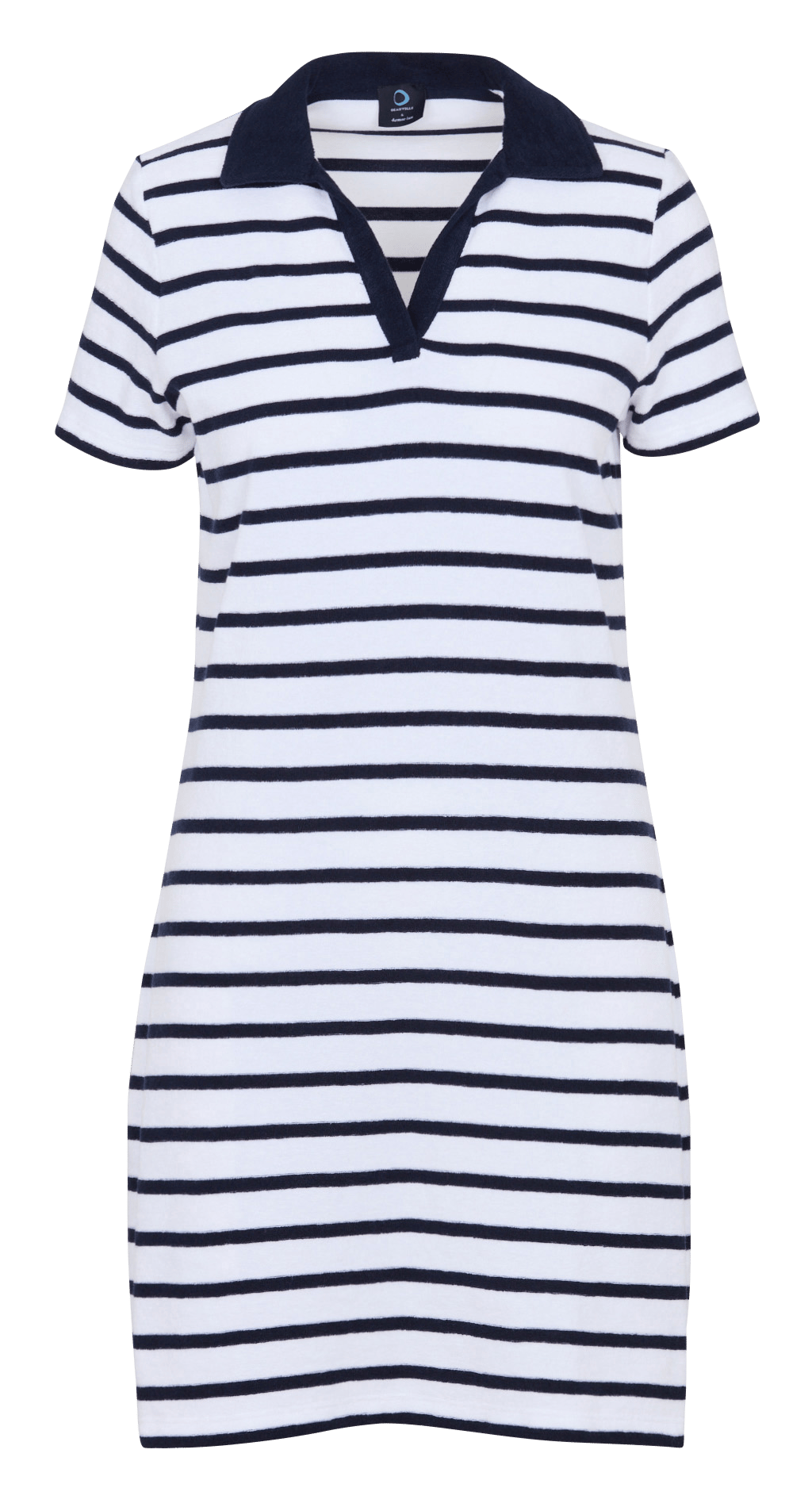 - Narrow tie straps- Racer back- Loose fit- Gathers- 100% cotton- Lined- Back length: 94 cm. ARMOR LUX White