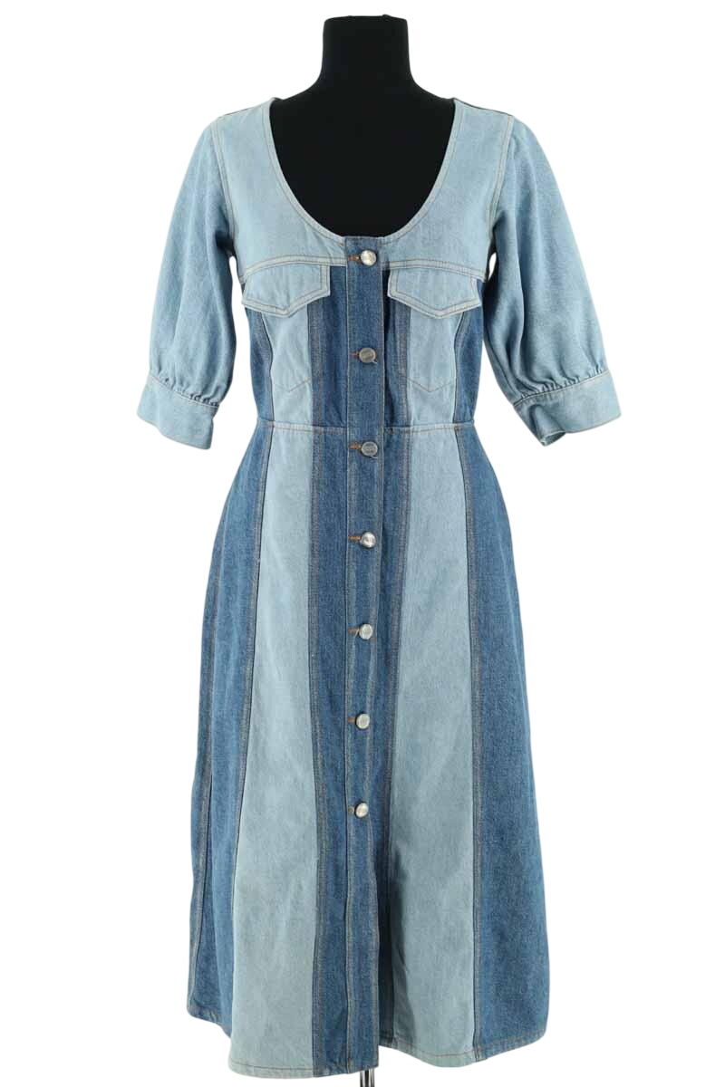Dress GANNI - Seconde Main Blue