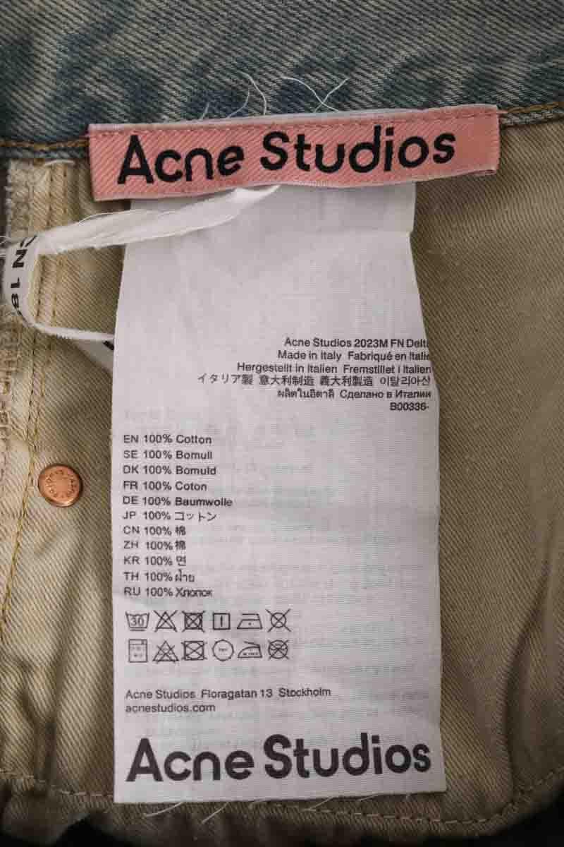 Straight jeans ACNE STUDIOS - Seconde Main Beige