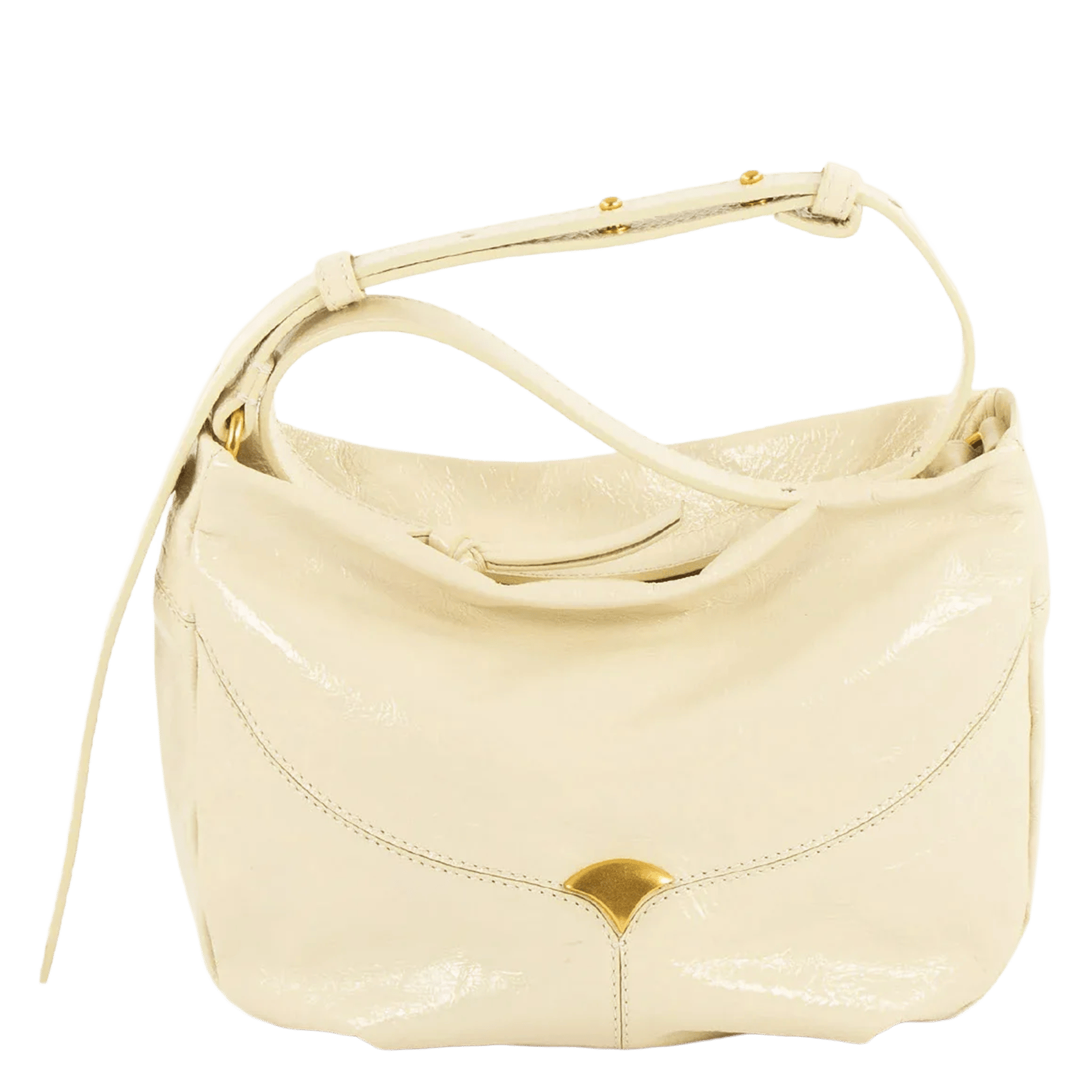 Bolso bandolera de piel SESSUN Blanco