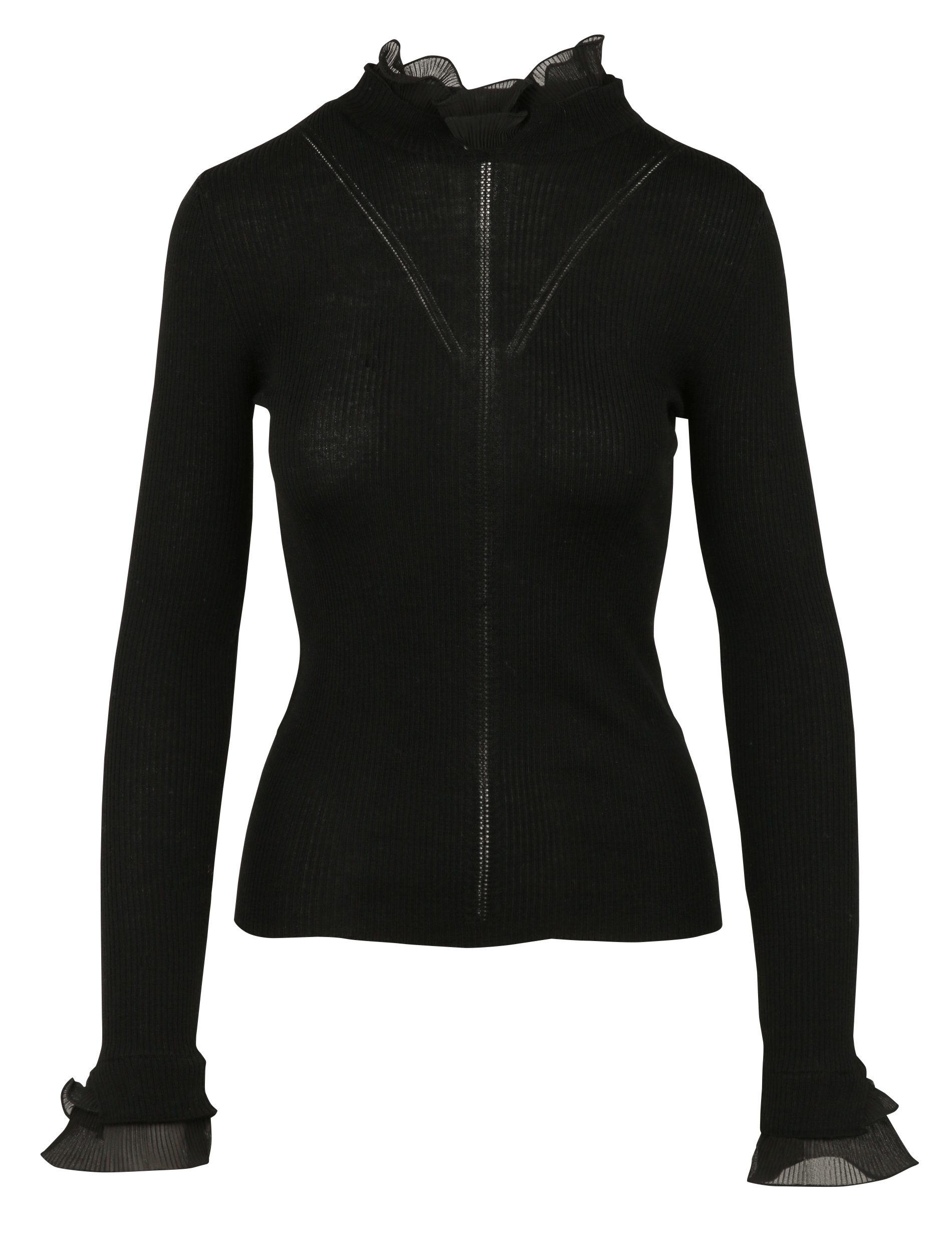 Fitted wool sweater LIU JO