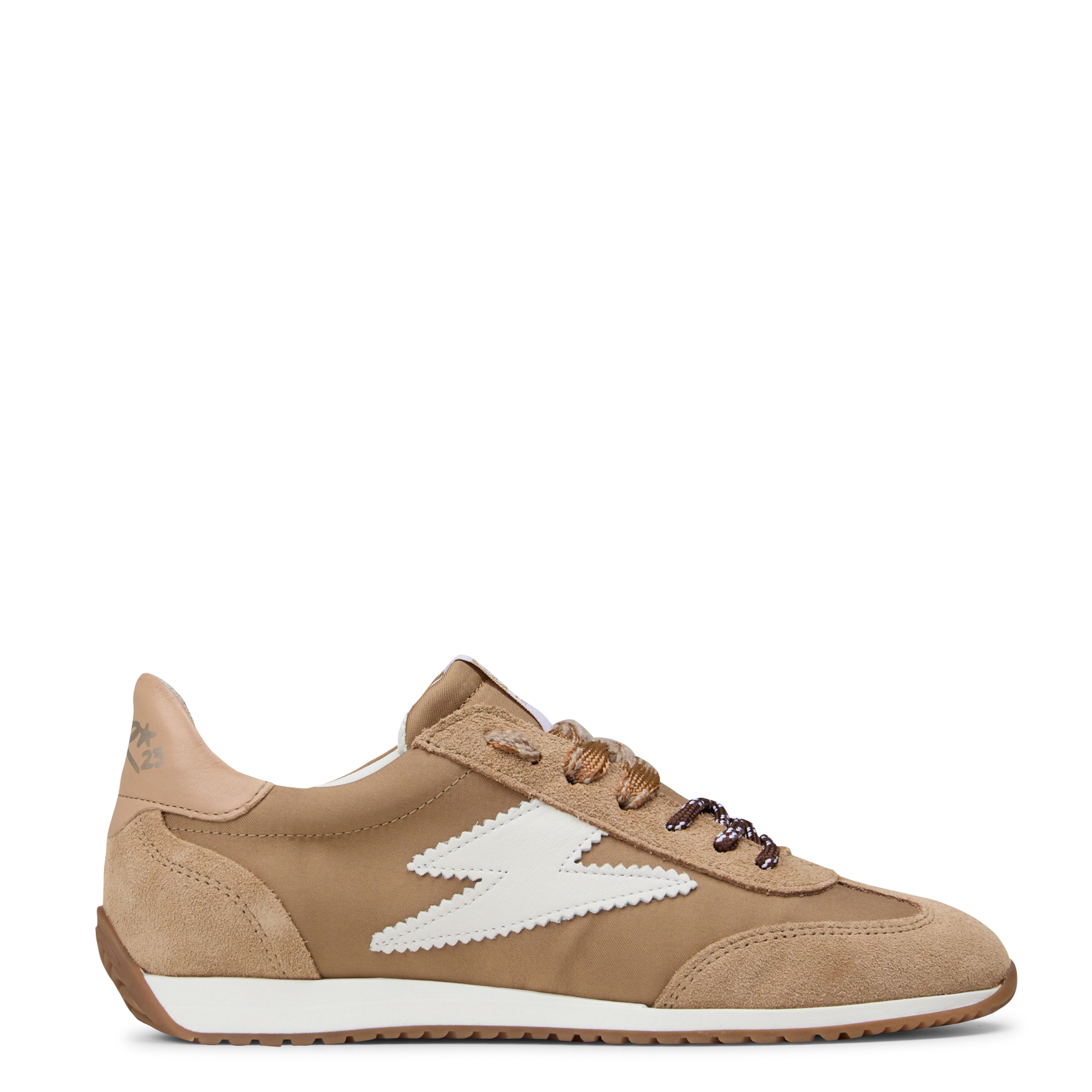 Lage sneakers met vetersluiting SEMERDJIAN - SMR Bruin