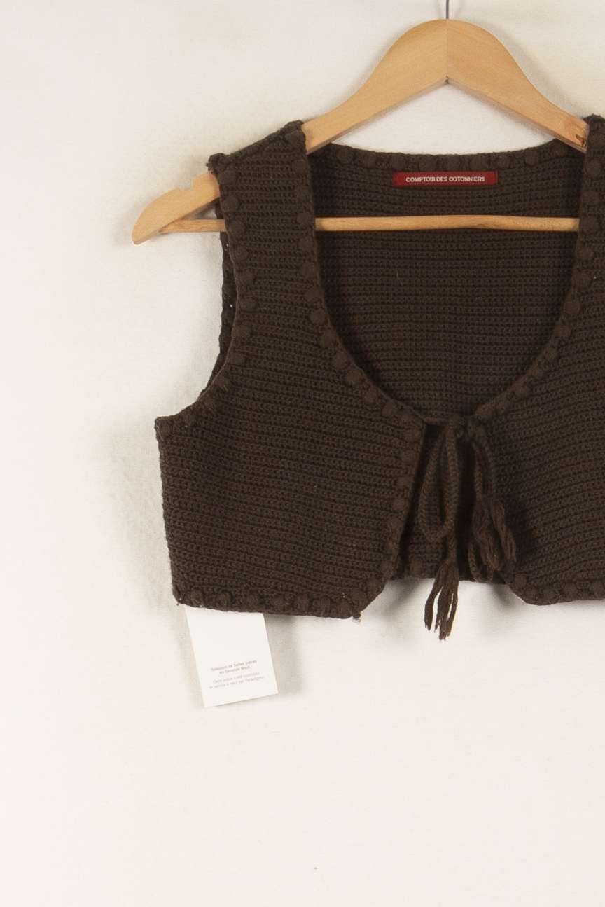 Top & tank top COMPTOIR DES COTONNIERS - Seconde main Brown