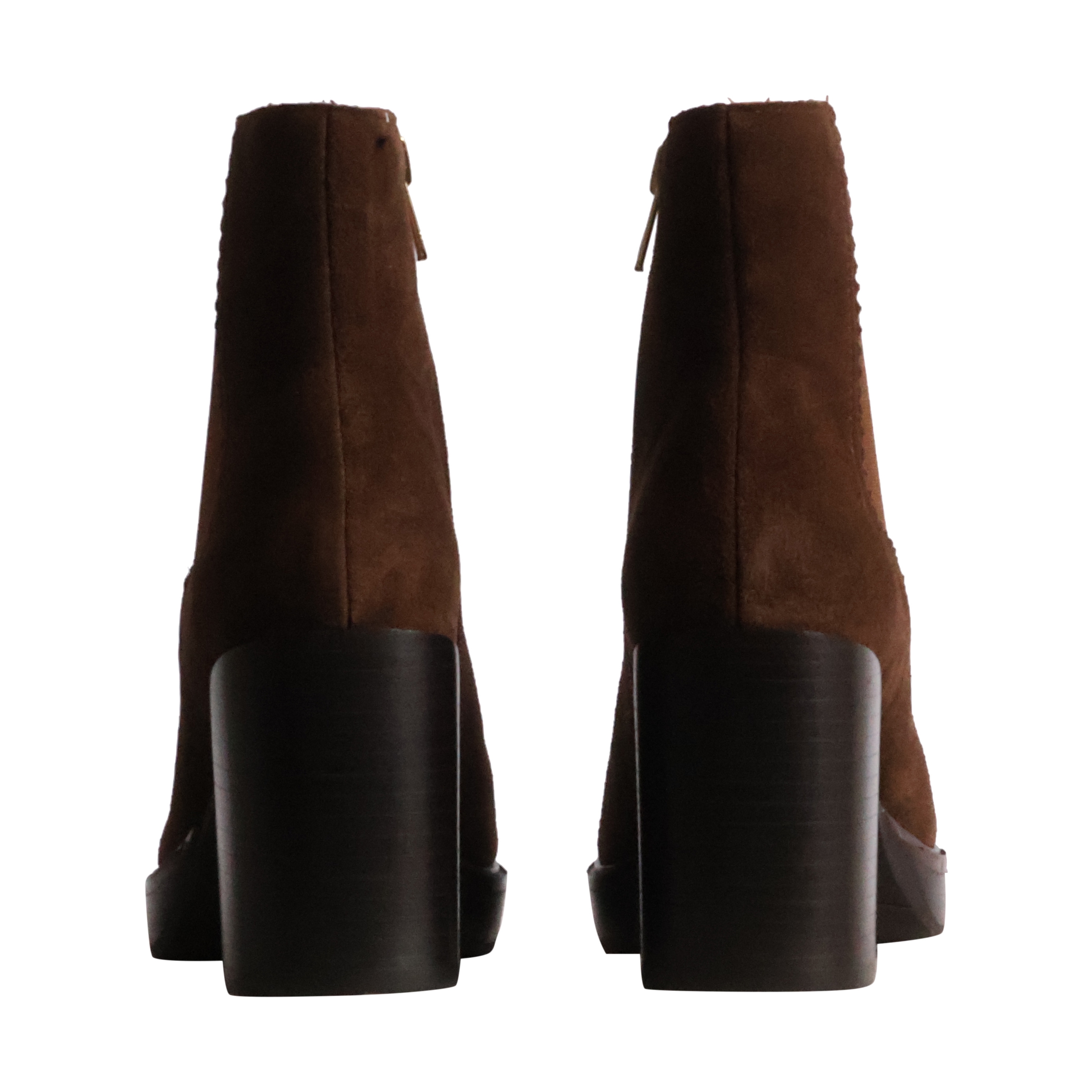 Fabienne leather ankle boots EMILIE KARSTON Brown