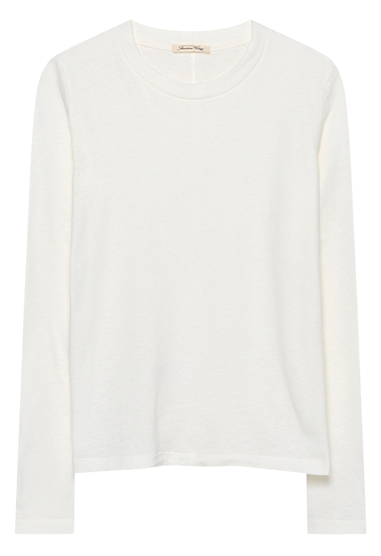 Tee-shirt col rond en coton AMERICAN VINTAGE Blanc