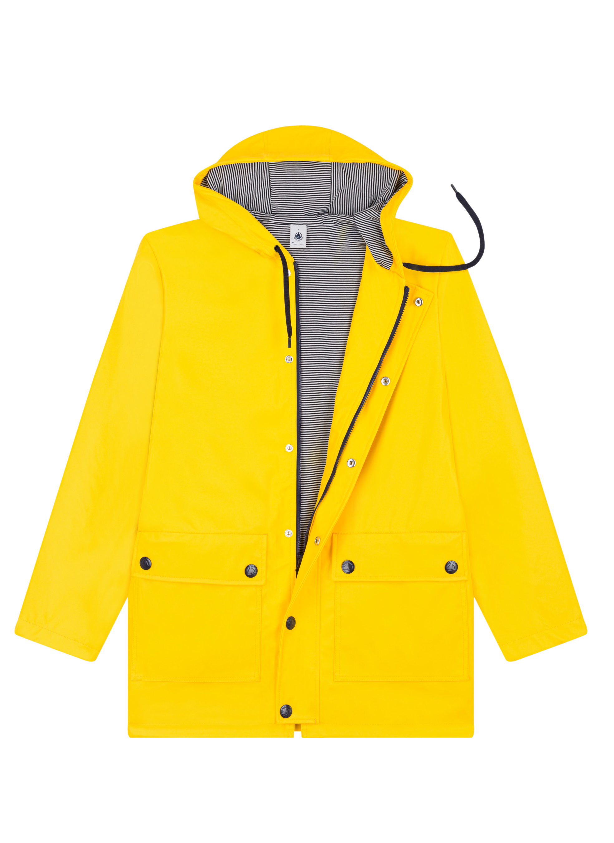Imperméable à capuche Jaune