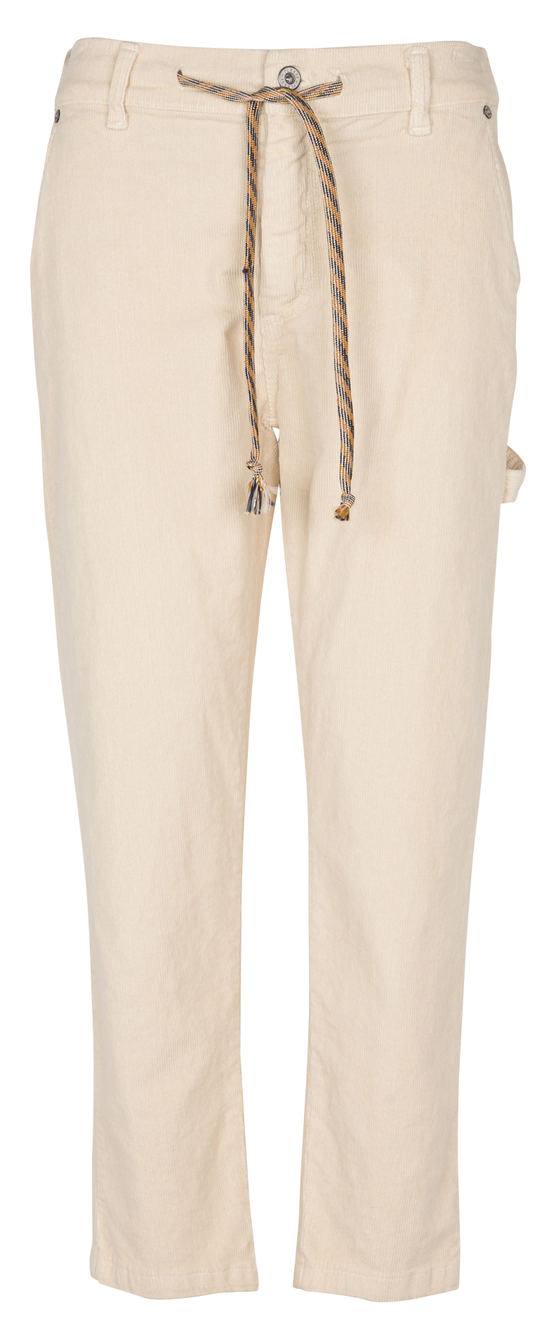 Pantalon droit en coton mélangé PLEASE Multicolore