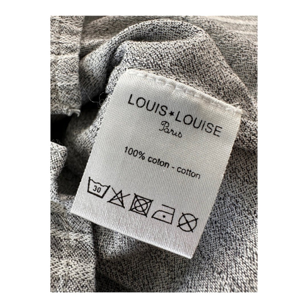 Grey baby blouse - 6 months LOUIS LOUISE - Seconde Main Grey