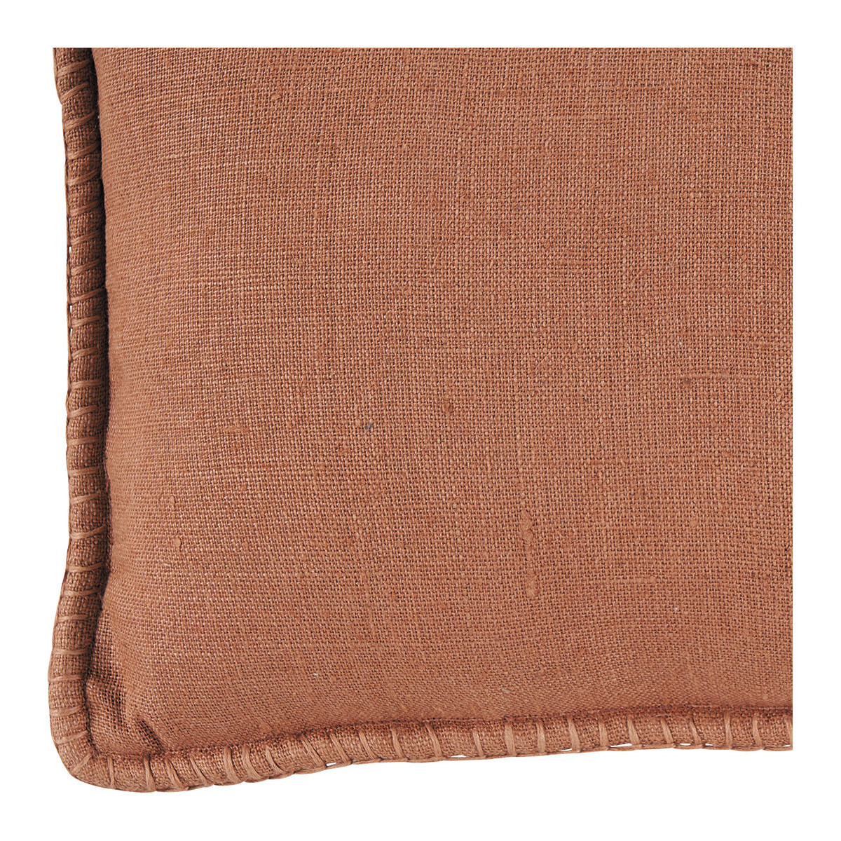 Linen cushion BLANC D'IVOIRE Red
