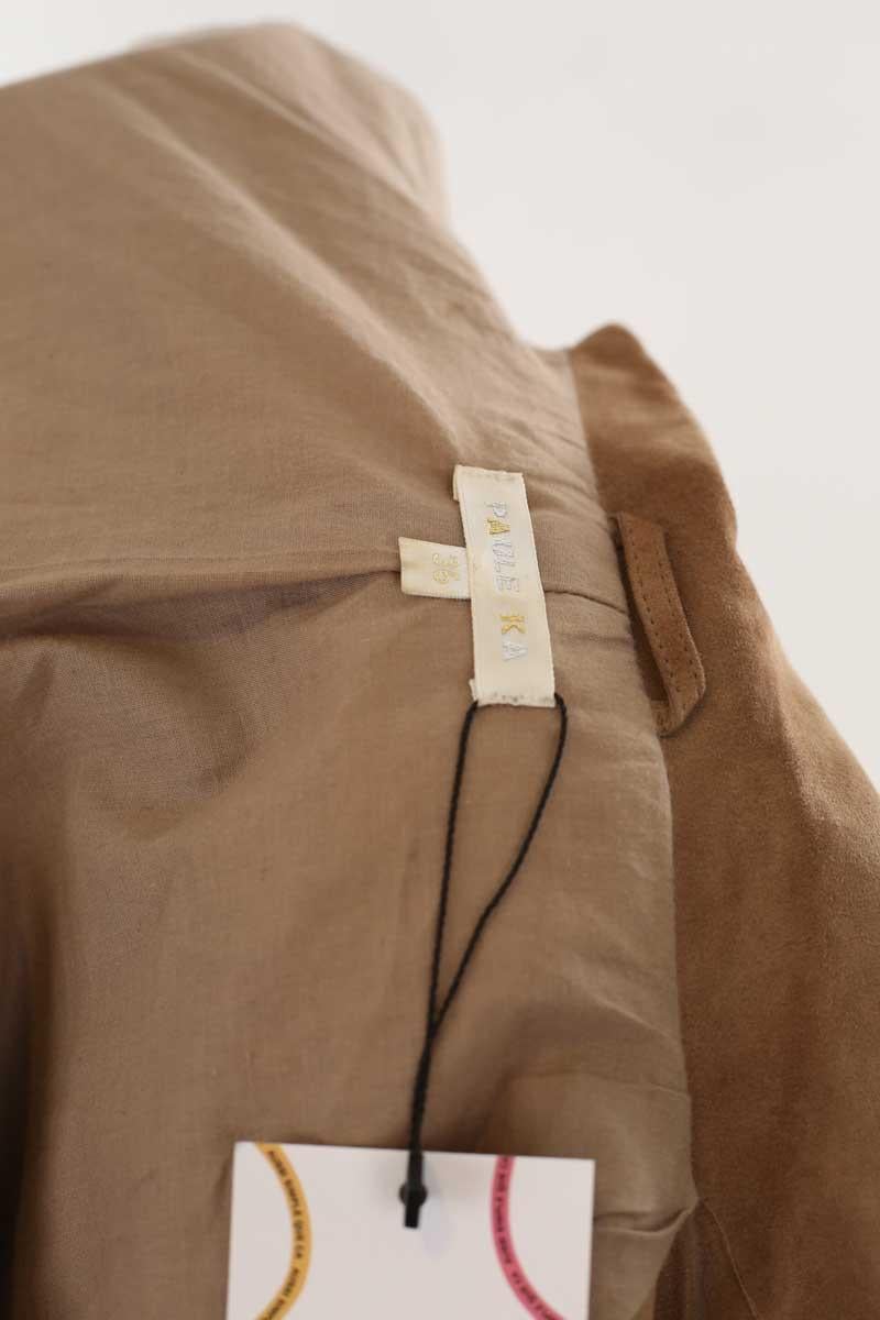 Short suede blazer PAULE KA - Seconde main Brown