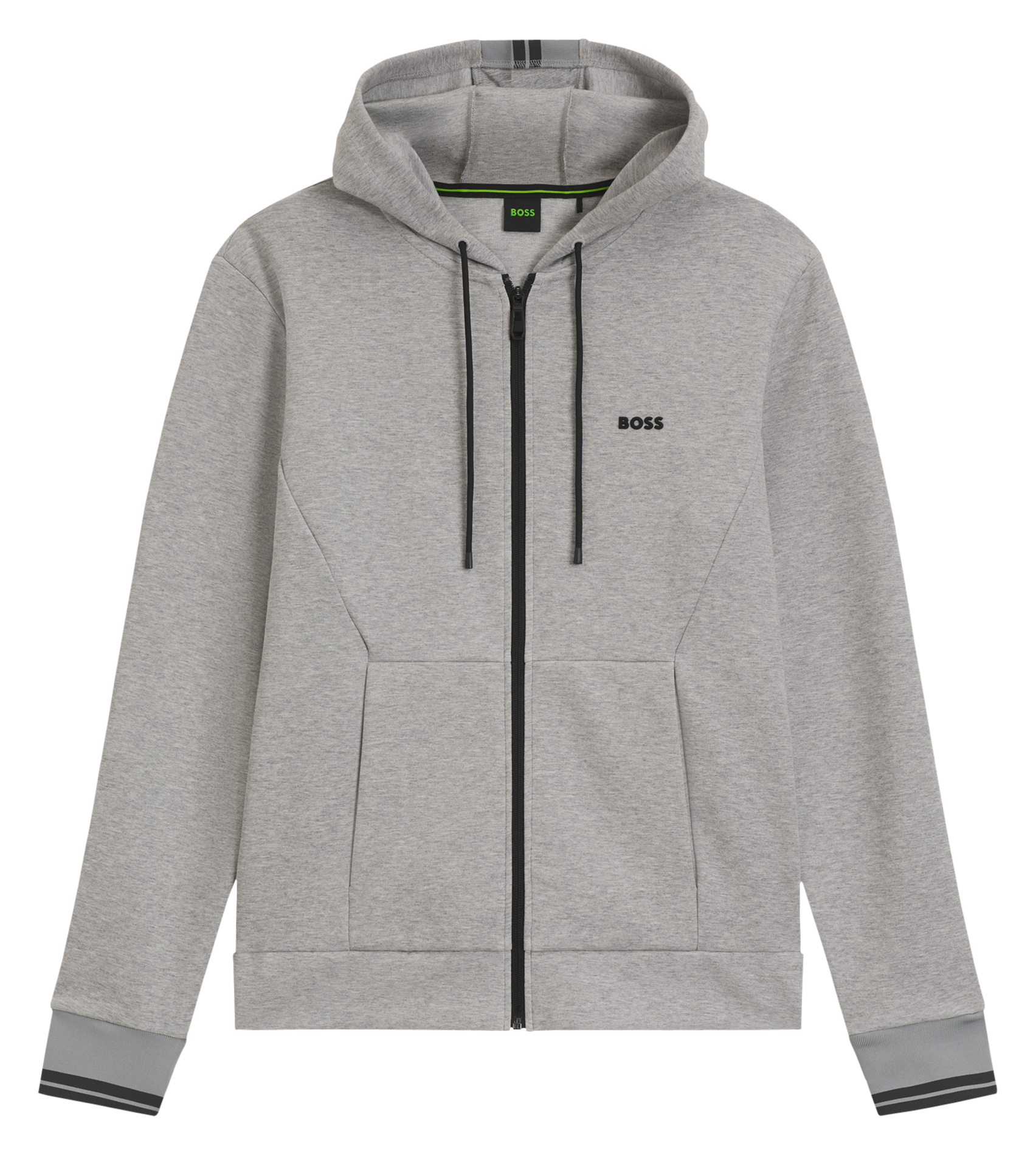 Hooded cardigan  BOSS Silver