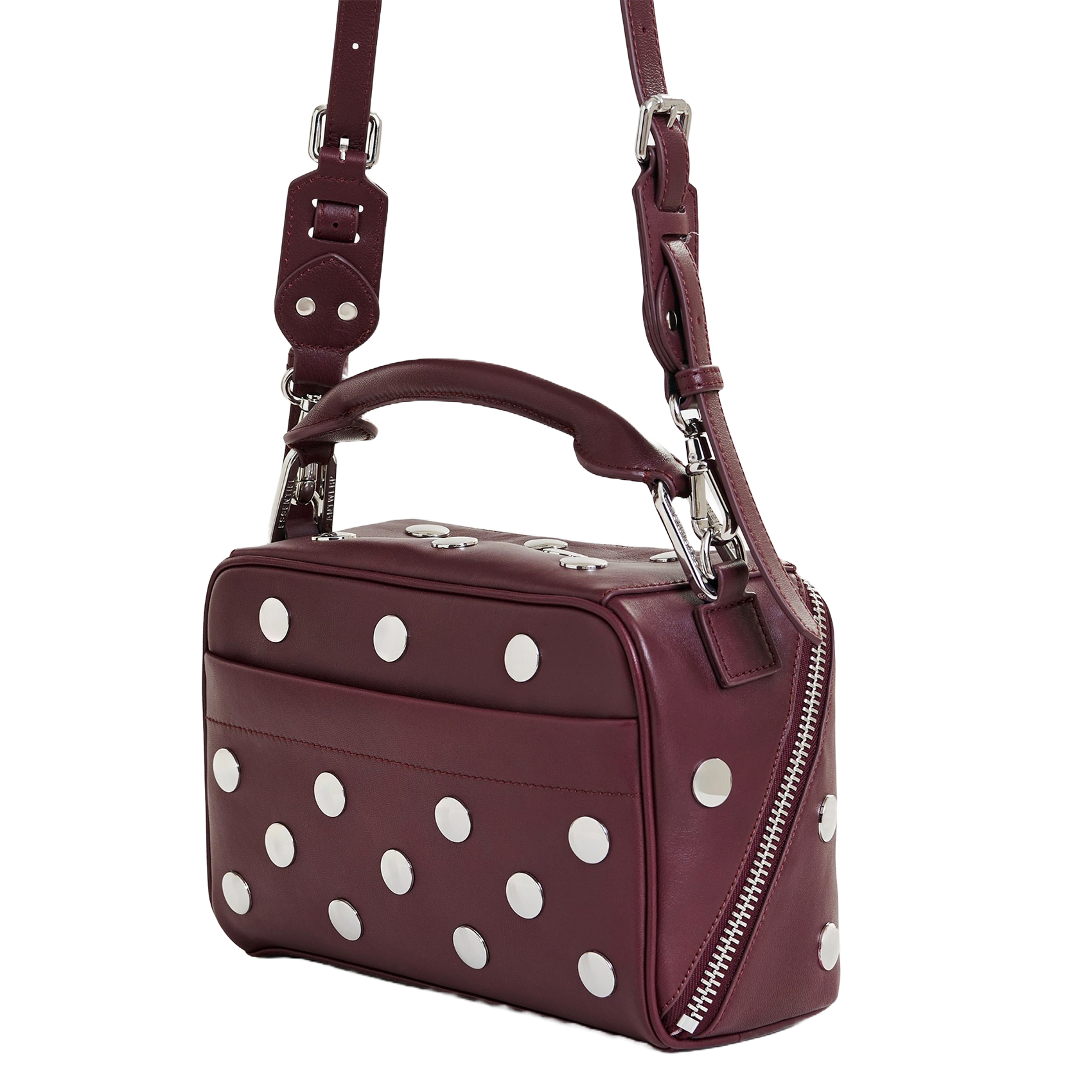 Sac bandoulière en cuir ESSENTIEL ANTWERP Rouge